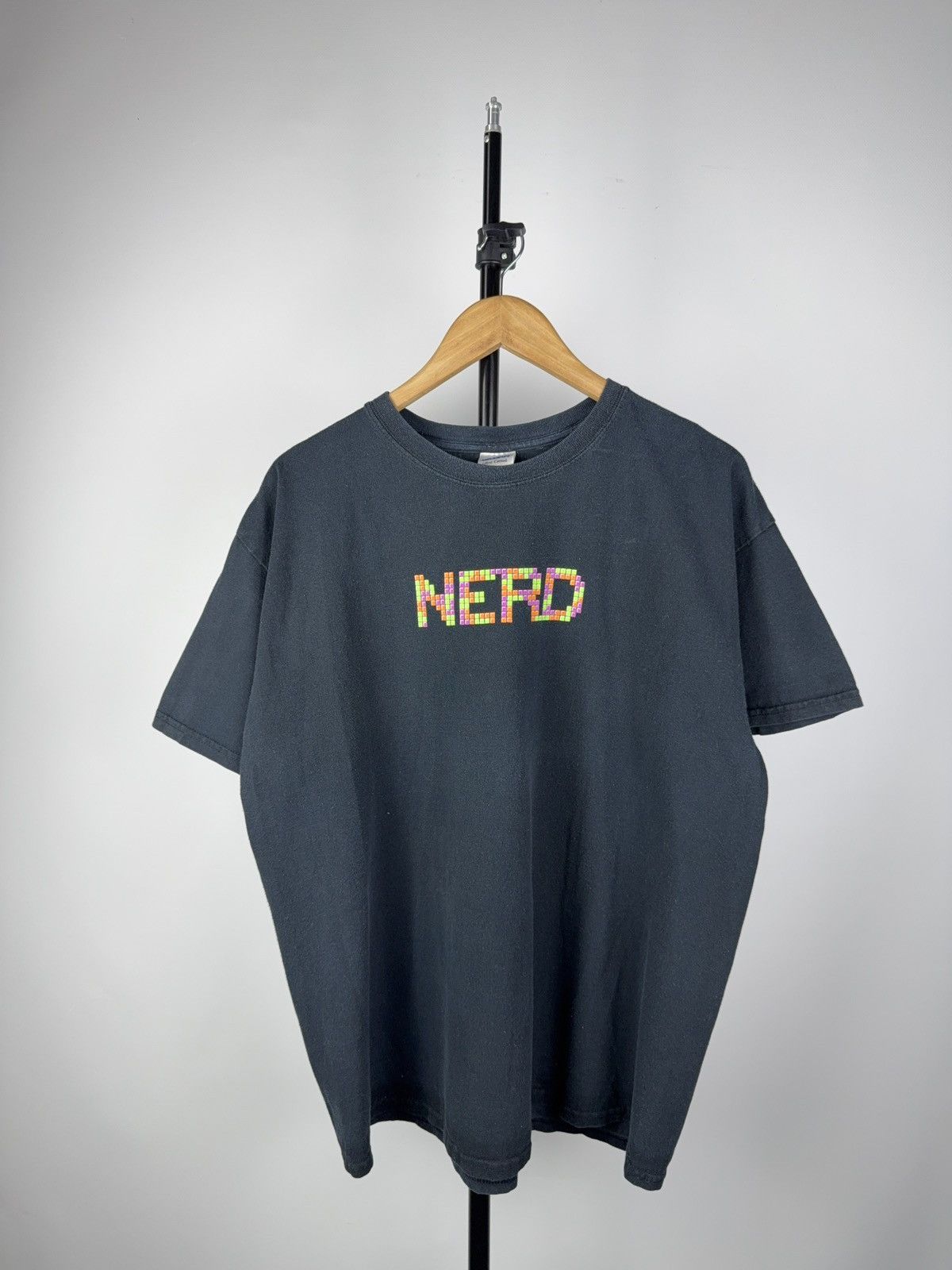 Vintage Vintage Funny NERD Tee | Retro Pixel Style Geek Humor Shirt Size US XL / EU 56 / 4 - 1 Thumbnail