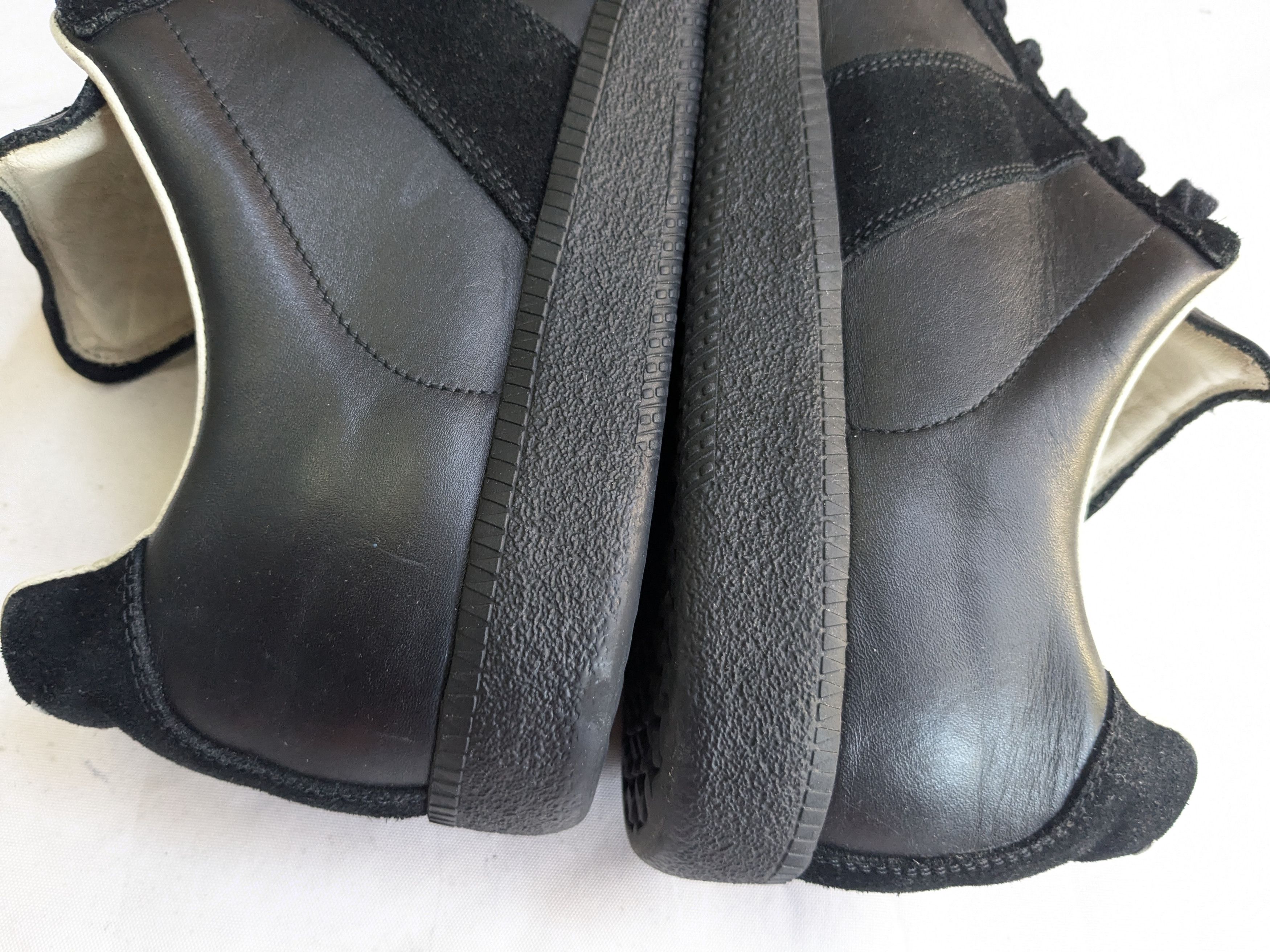 Maison Margiela Mason Margiela GAT Replica Sneakers Black 12 45 Low Tops Size US 12 / EU 45 - 12 Thumbnail