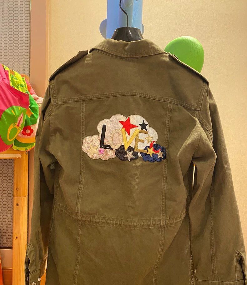 Saint Laurent Paris Saint Laurent Green Military Jacket- Size US XS / EU 42 / 0 - 2 Thumbnail