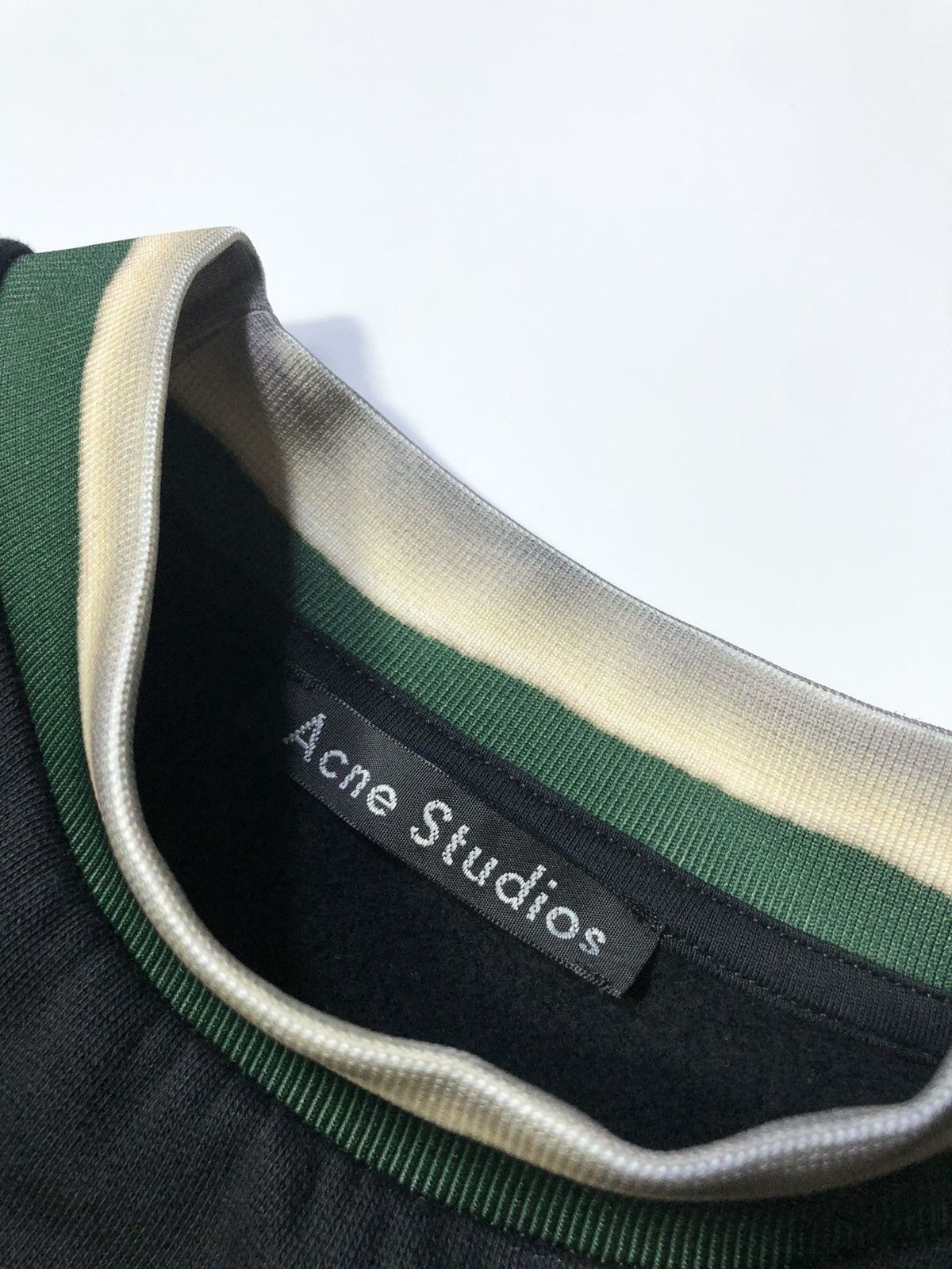 Acne Studios Acne Studios Black Folsom Face Sweatshirt Size US XS / EU 42 / 0 - 3 Thumbnail