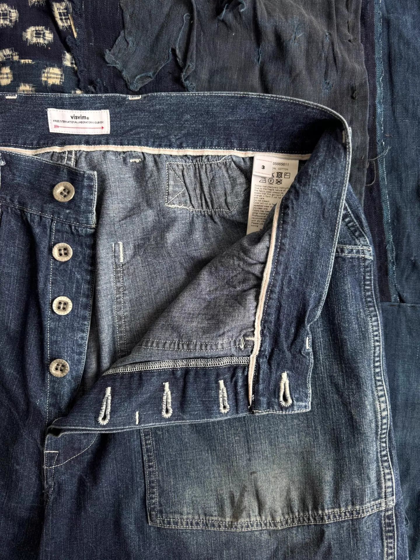 Visvim VISVIM 26SS SCOUT JEANS DENIM WASHED SPLASH 3 LTD Size US 34 / EU 50 - 7 Thumbnail