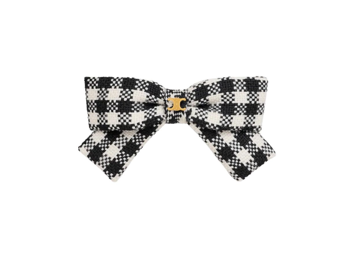 Celine o1bcso1str0925 461BK3WOC Size: OS / Ribbon Hair Clip Size ONE SIZE - 1 Thumbnail