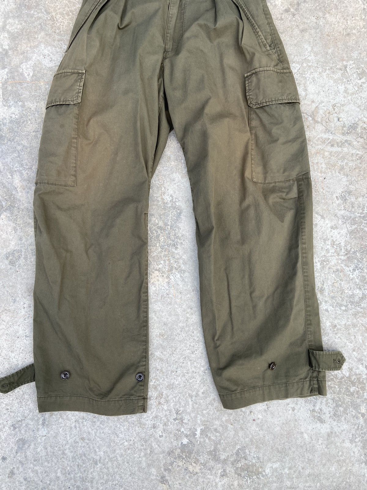 Japanese Brand 🔥 WYM Cargo pants army wide pants lgb beast Size US 31 - 4 Thumbnail