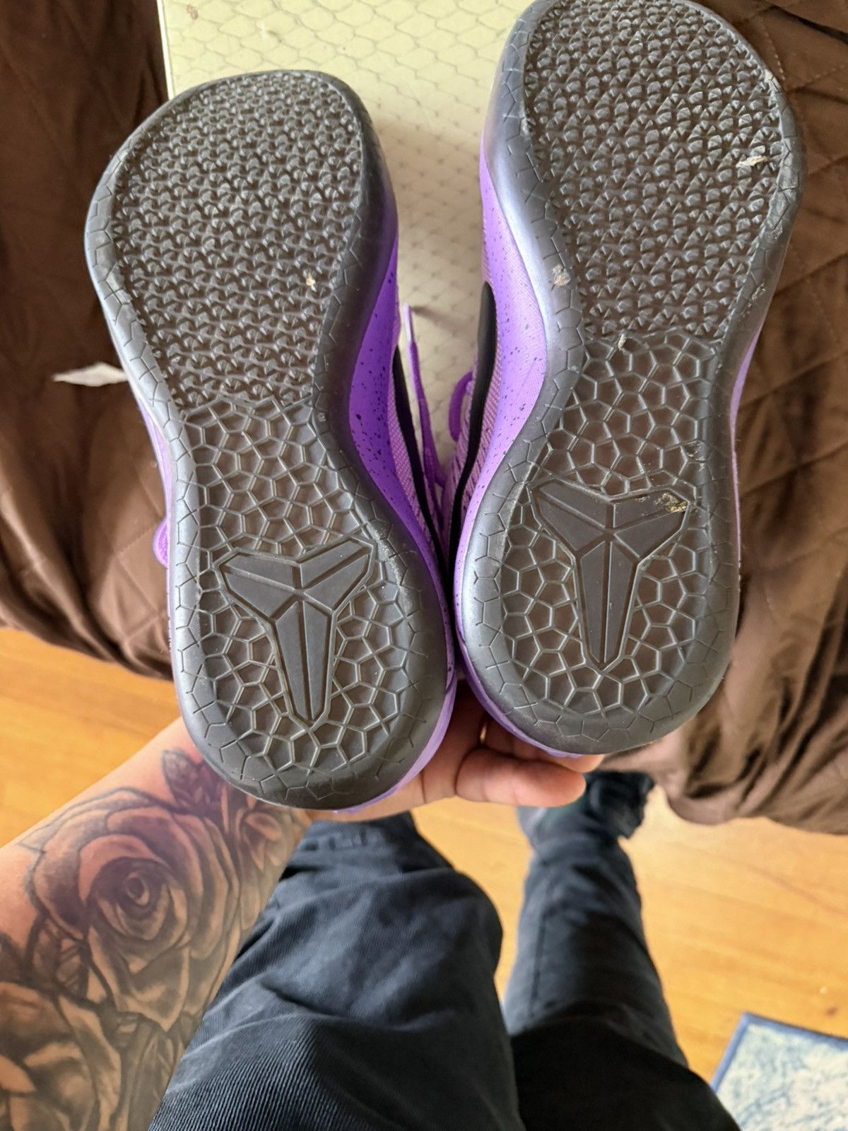 Nike Nike kobe AD Purple Stardust Size US 12 / EU 45 - 7 Thumbnail