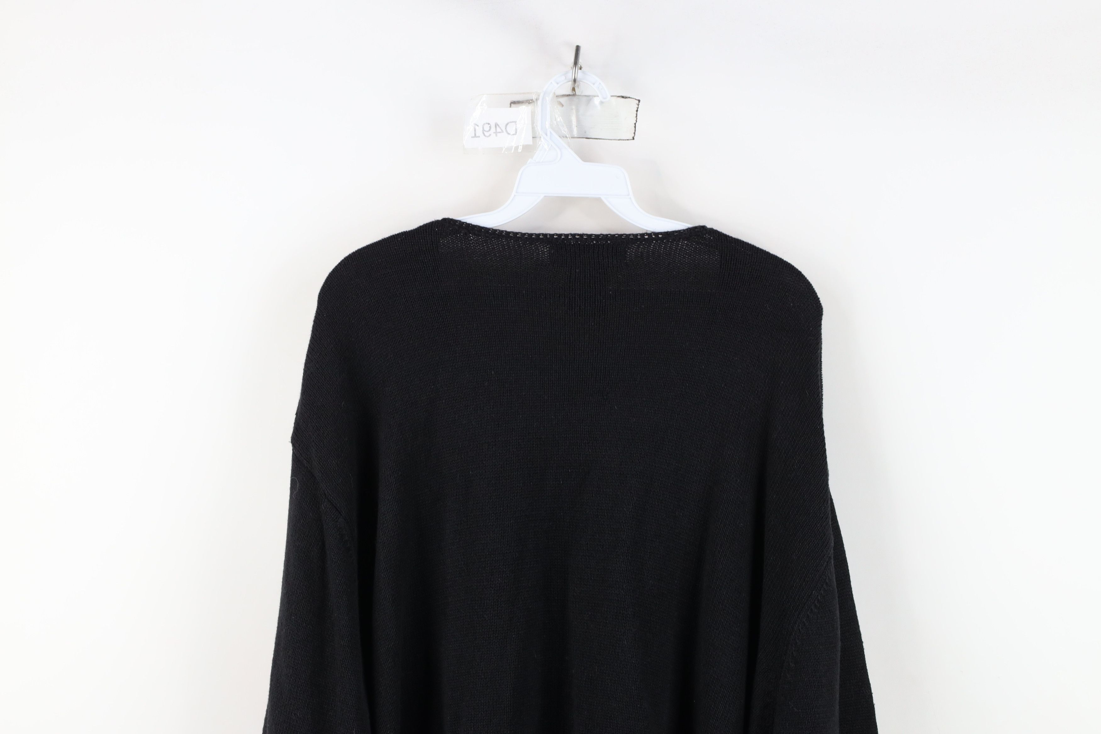 Vintage Vintage 90s Streetwear Animal Safari Knit Cardigan Sweater Size 3XL / US 20-22 - 8 Thumbnail