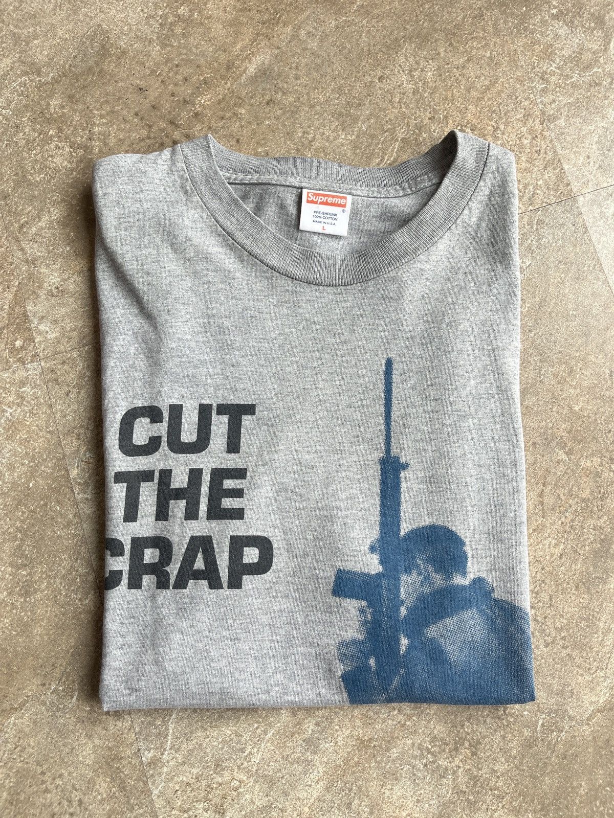 Supreme SS09 Cut The Crap Supreme Box Logo Grail! Size US L / EU 52-54 / 3 - 4 Thumbnail