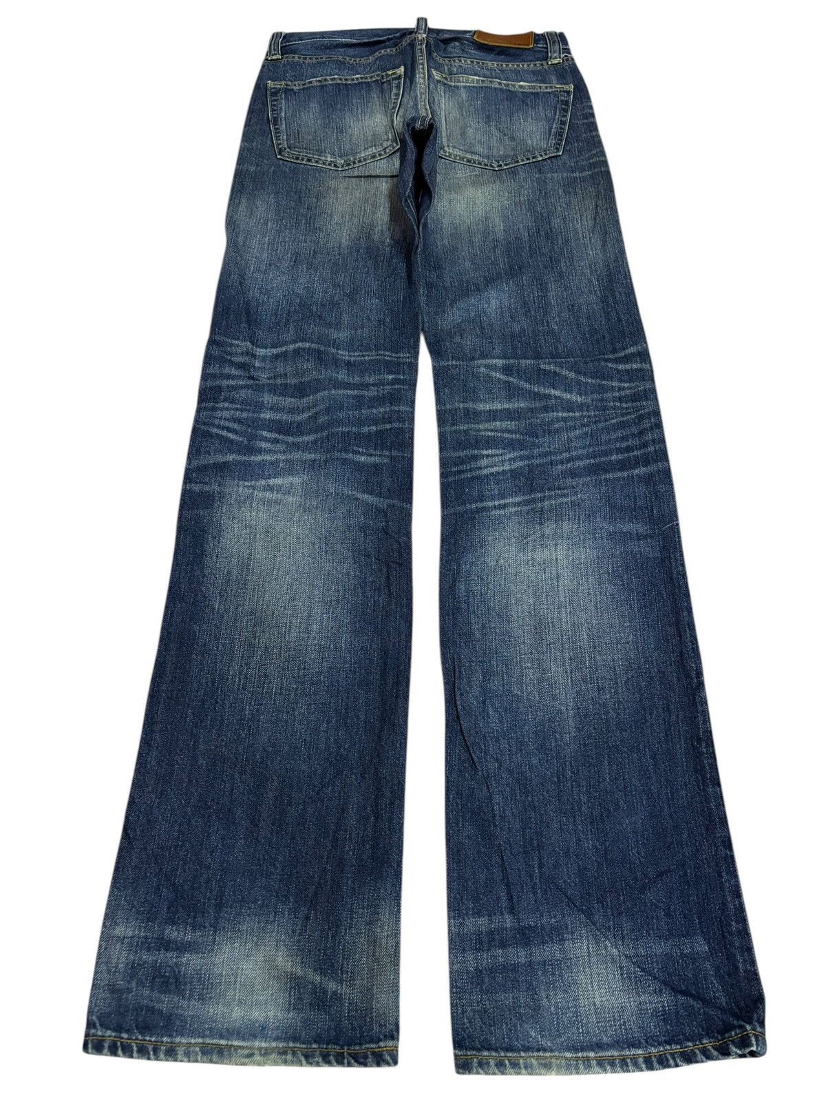 Japanese Brand × Kaihara Denim × Vintage Vintage Kaihara Uniqlo S-002 Faded Indigo Washed Jeans Size US 28 / EU 44 - 2 Thumbnail