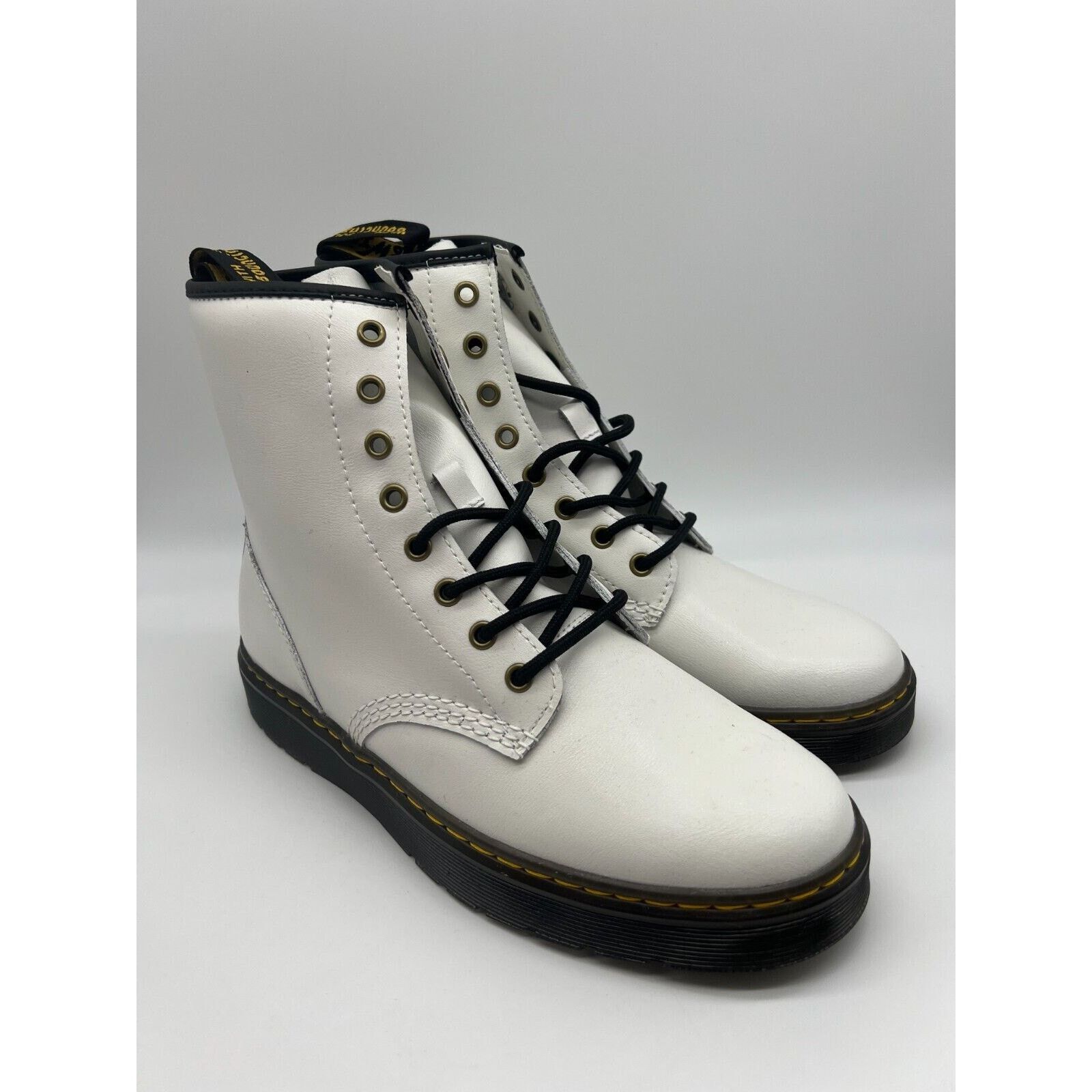 Dr. Martens Dr Martens Zavala Boots White Patent Leather Women Sz 10 NEW Size US 10 / IT 40 - 12 Thumbnail
