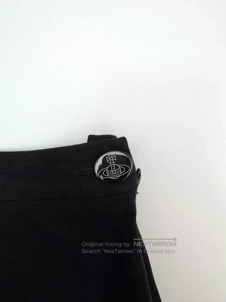 Vivienne Westwood Vivienne Westwood size 1 Black Lotus Leaf Umbrella Skirt Size 22" - 3 Thumbnail
