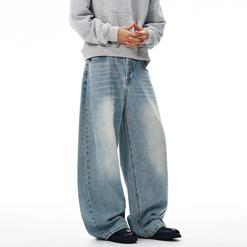 Vintage Men's vintage punk washed distressed scimitar jeans y2k Size US 32 / EU 48 - 3 Thumbnail