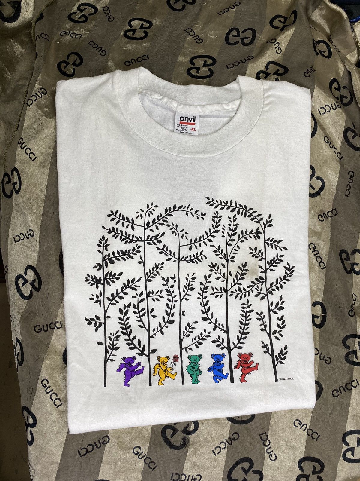 Vintage 90’s Vintage Grateful Dead Band Tee Shirt XLarge Size US XL / EU 56 / 4 - 1 Thumbnail