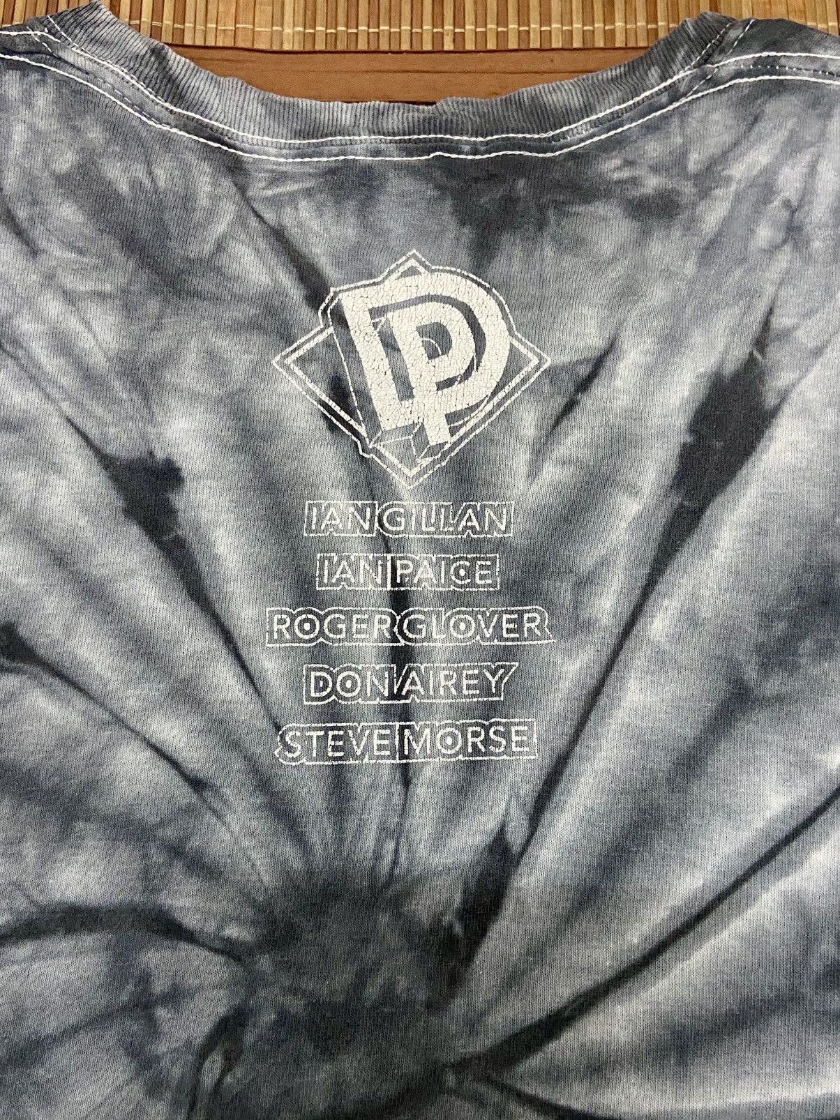 Band Tees DEEP PURPLE LONG GOODBYE TOUR IN JAPAN TYE DYE TEE Size US L / EU 52-54 / 3 - 9 Thumbnail
