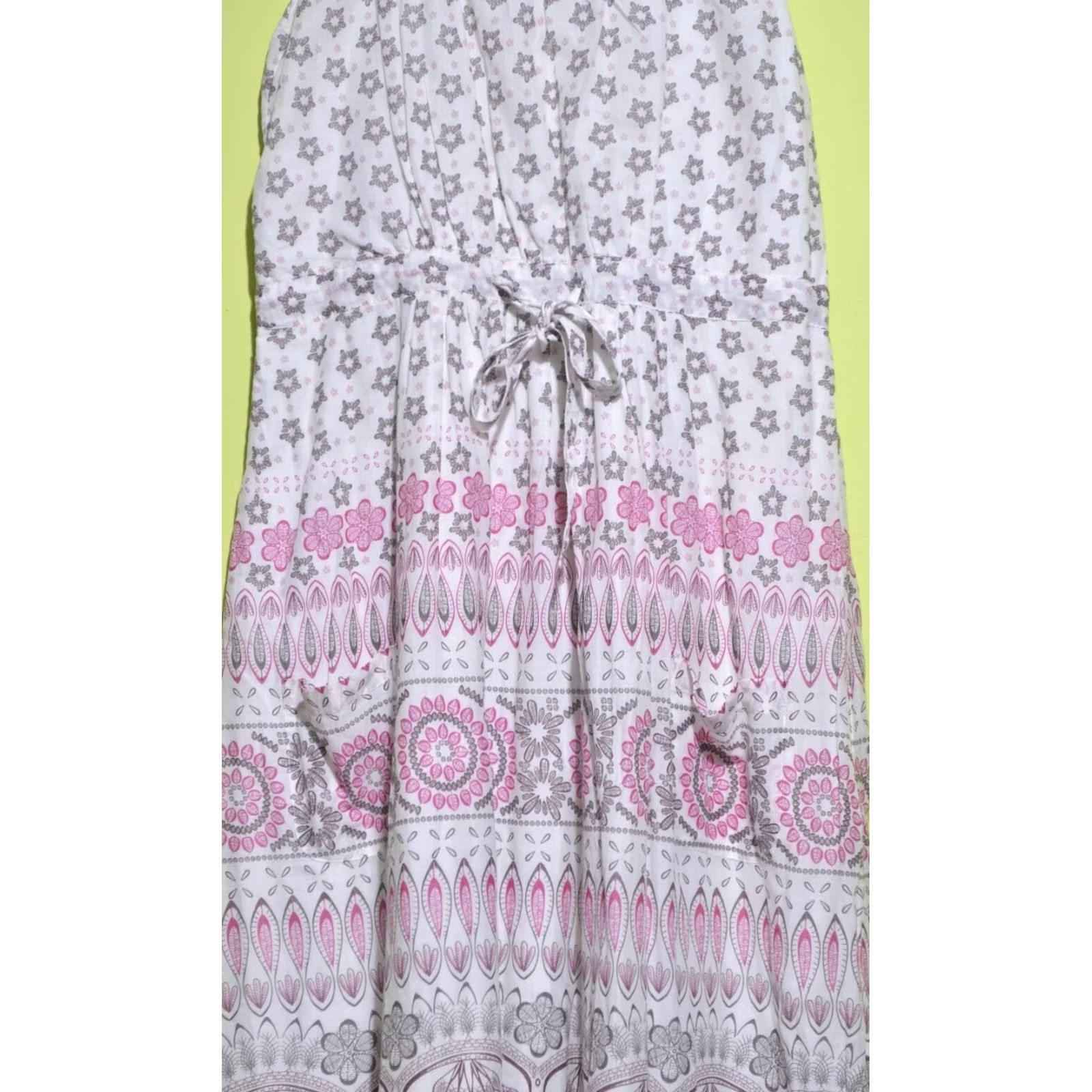 Vintage Seasalt Womens Dress Straps Sun Dress Knee Length White UK10 EU38 Regular XS? Size L / US 10 / IT 46 - 2 Thumbnail