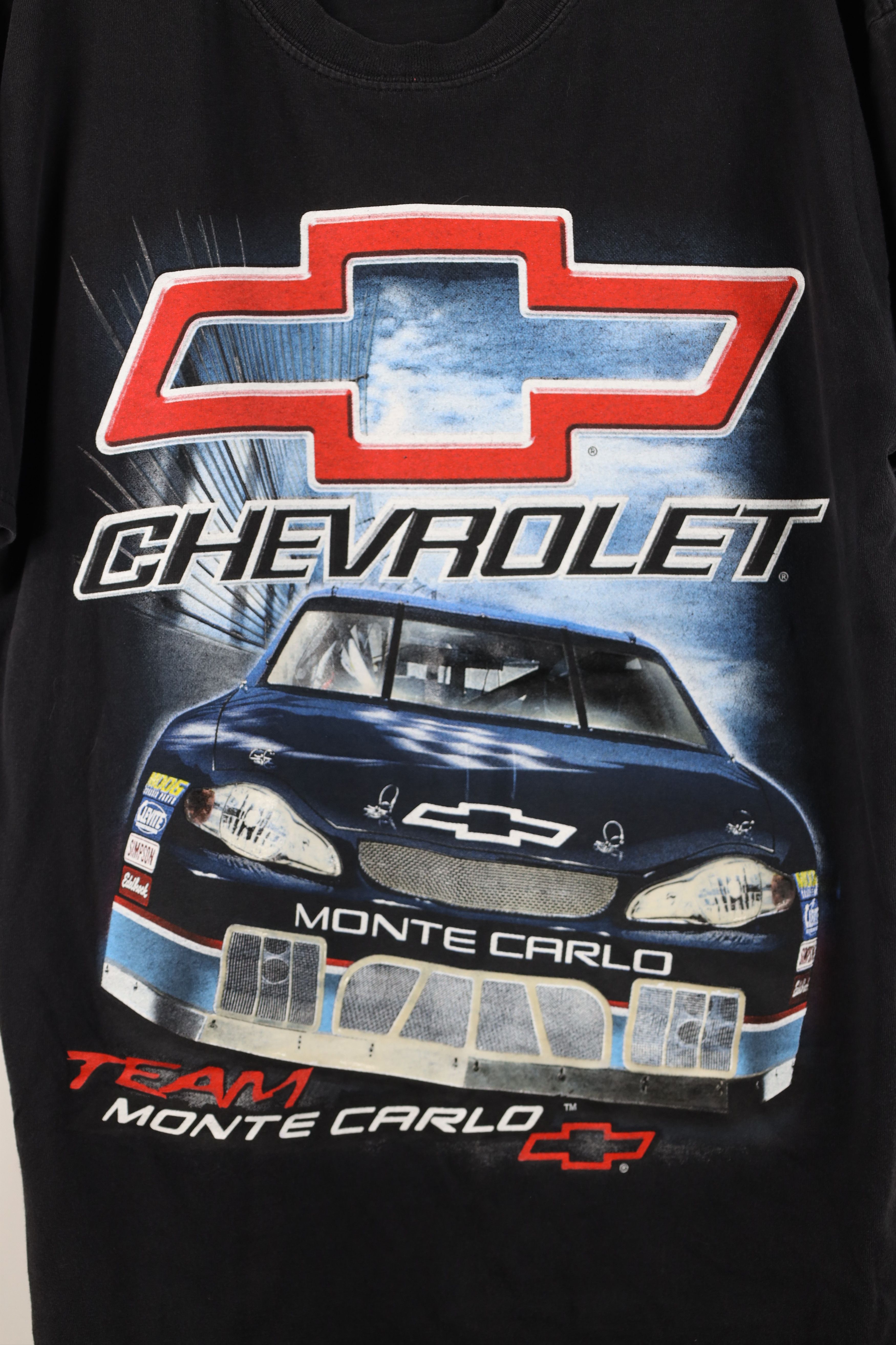 Vintage Vintage Y2K 2004 Nascar Print Chevrolet Monte Carlo T-Shirt Size US L / EU 52-54 / 3 - 4 Thumbnail
