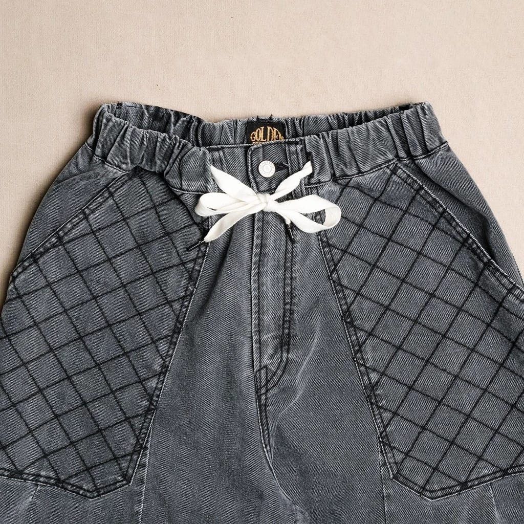 Denime × Japan Blue Jeans Hatori Baggy Grey Size US 32 / EU 48 - 5 Thumbnail