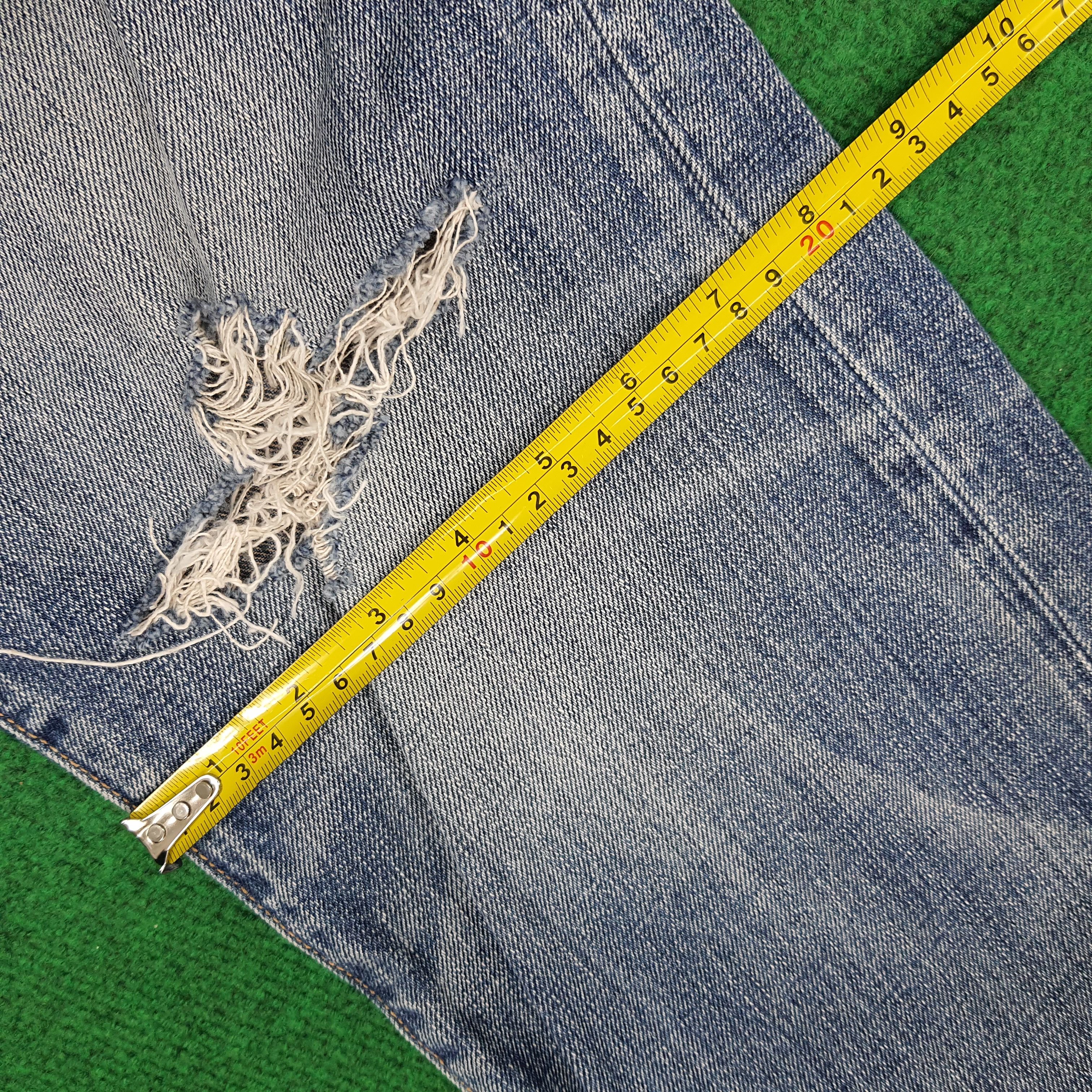 Japanese Brand Vintage Evisu Japanese Brand Selvedge Custom Daicock Jeans Size US 28 / EU 44 - 16 Thumbnail