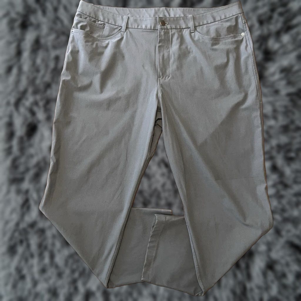 Lululemon Men’s Blue Pants 40x31 Regular Stretch Zip Pocket Pants Men Blue 40 31 City Classic Golf Hiking Walking
