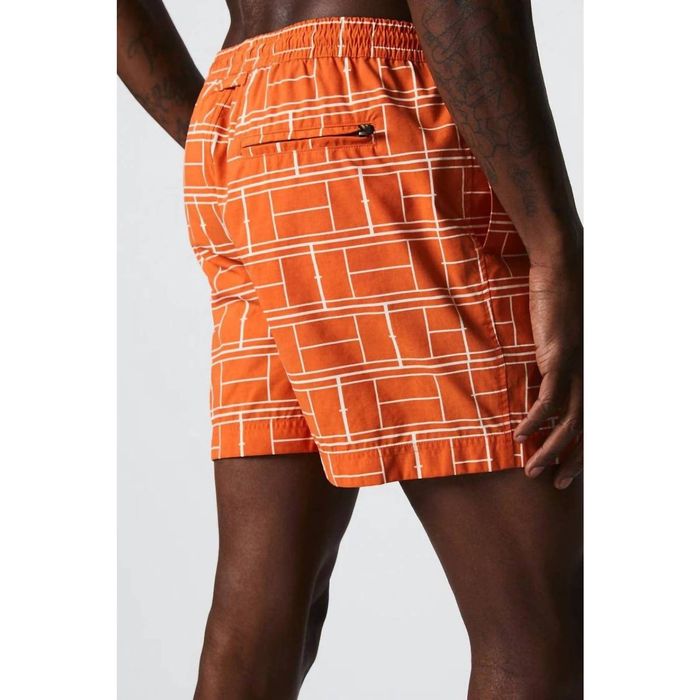 Billy Reid Court Swim Short In Orange Grailed