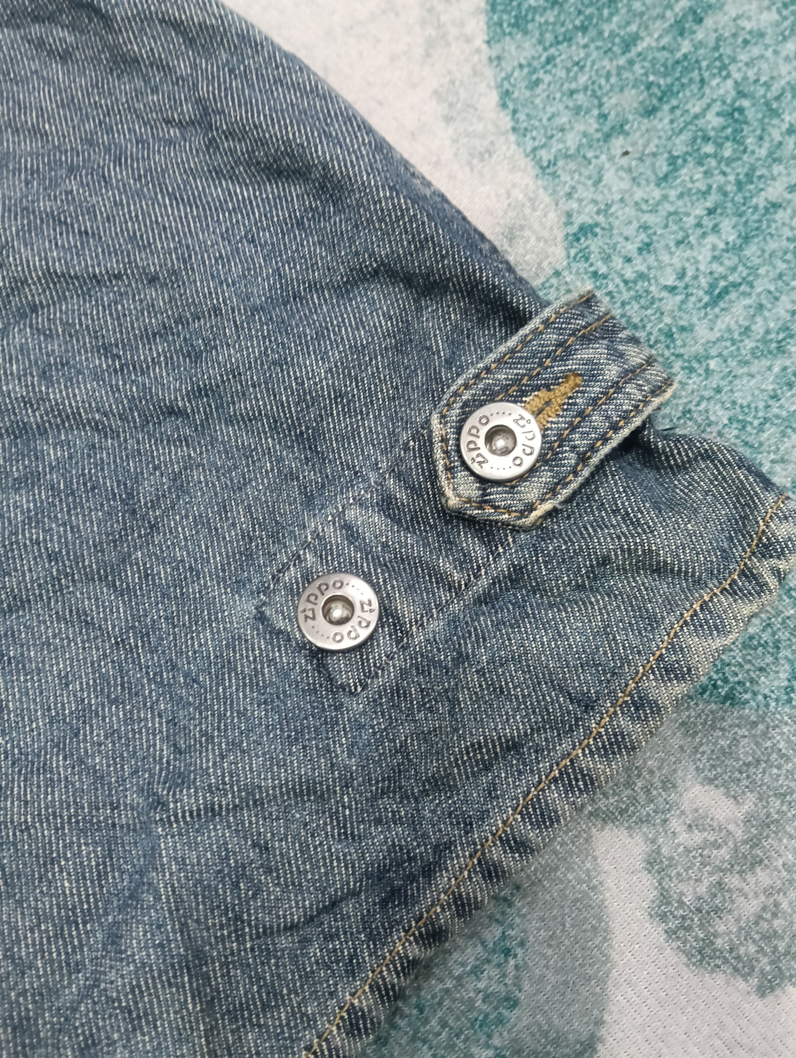 Japanese Brand × Zippo Vintage Zippo Vest Indigo Jacket Size US M / EU 48-50 / 2 - 10 Thumbnail