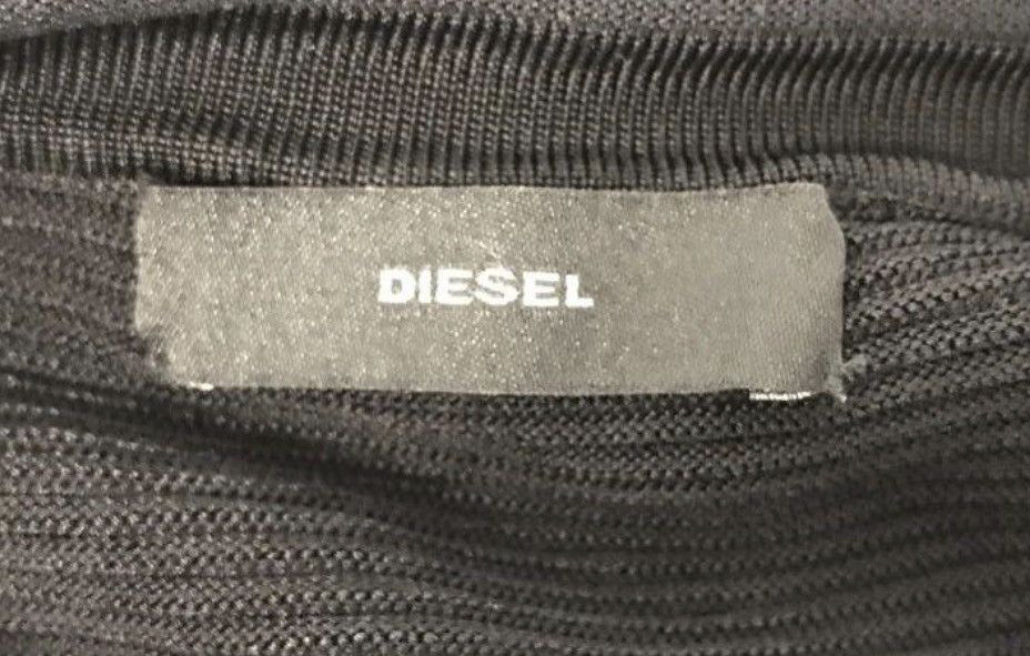 Diesel Diesel Black Wrap Sweater - Size XS Size XS / US 0-2 / IT 36-38 - 3 Thumbnail
