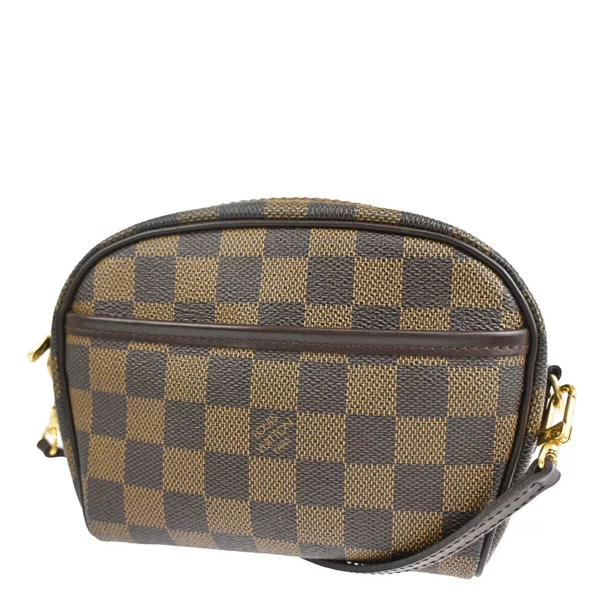 Louis Vuitton Damier Pochette Ipanema Mini Shoulder Bag in Brown, Women's