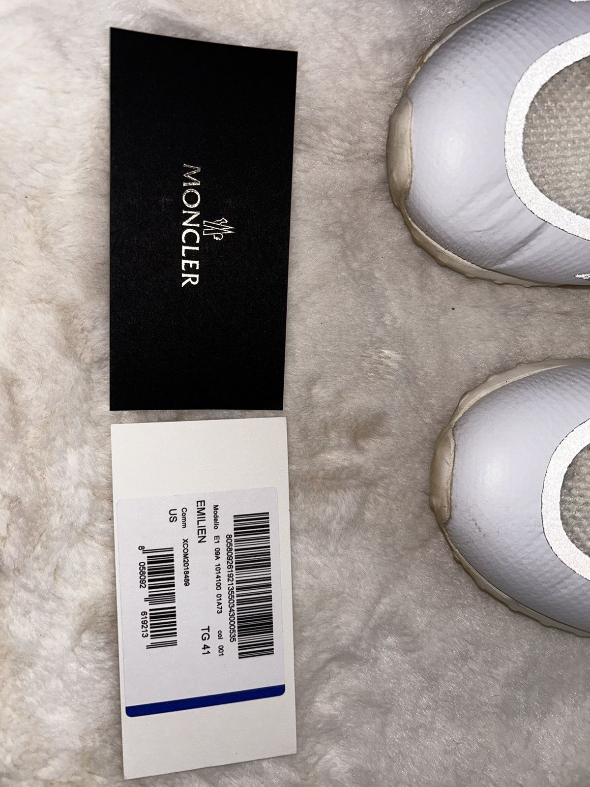 Moncler Moncler Emilen Scarpa White Size US 8 / EU 41 - 4 Thumbnail