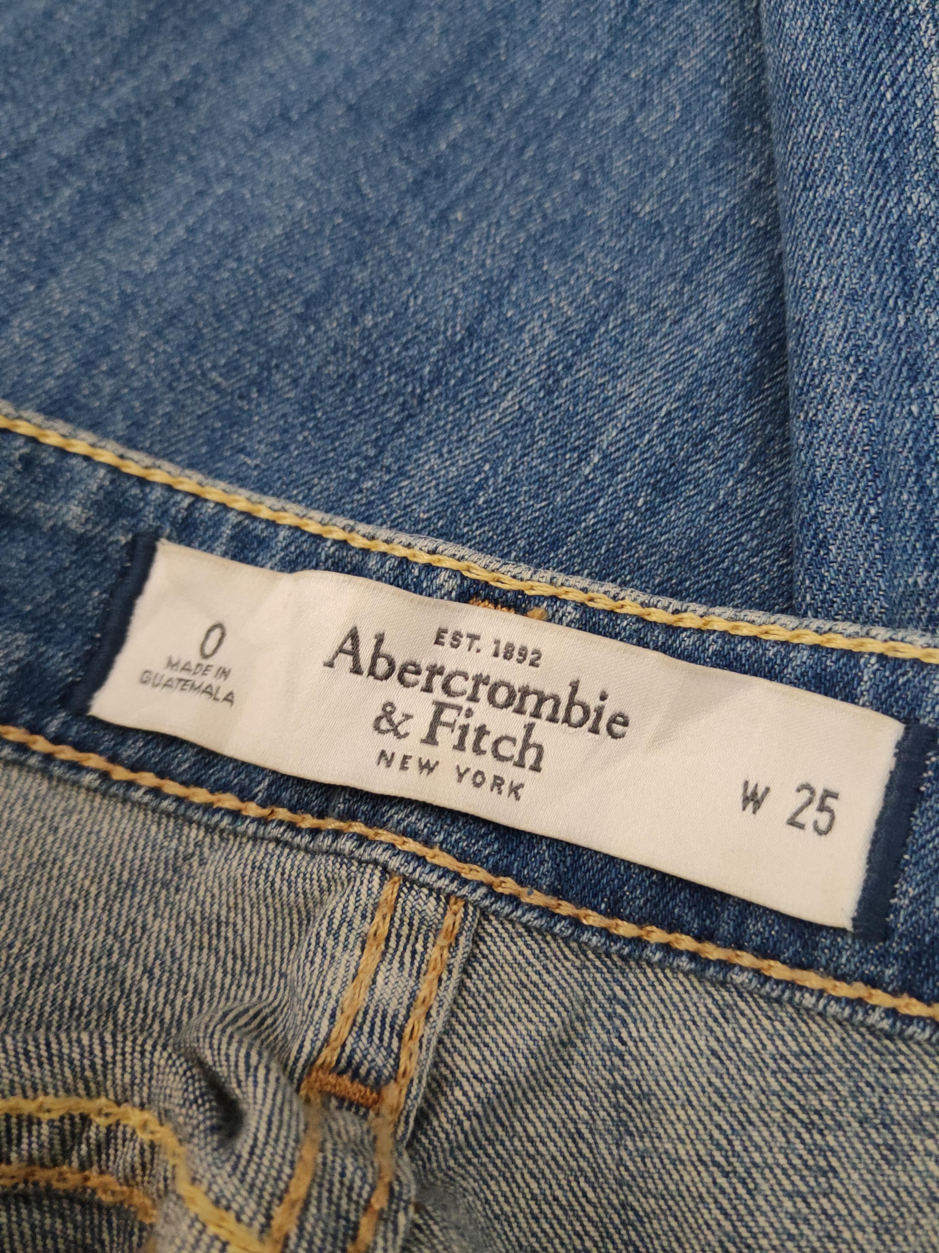 Abercrombie & Fitch Abercrombie & Fitch patchwork Ripped denim Jeans #W1295 Size US 29 - 16 Thumbnail
