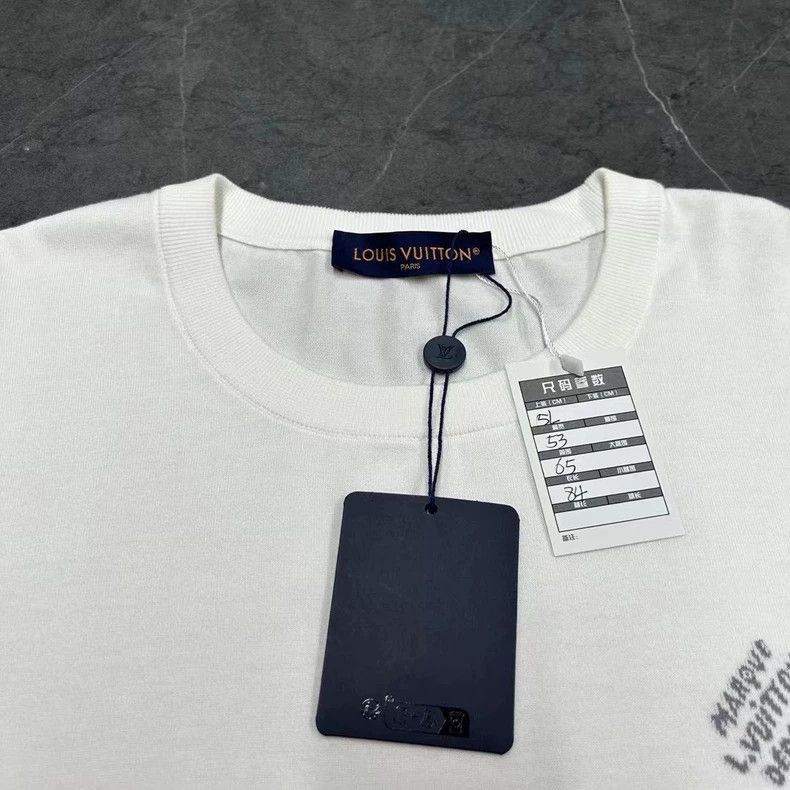 Louis Vuitton Louis Vuitton Knit Short Sleeve T -2505 Size US XXL / EU 58 / 5 - 3 Thumbnail