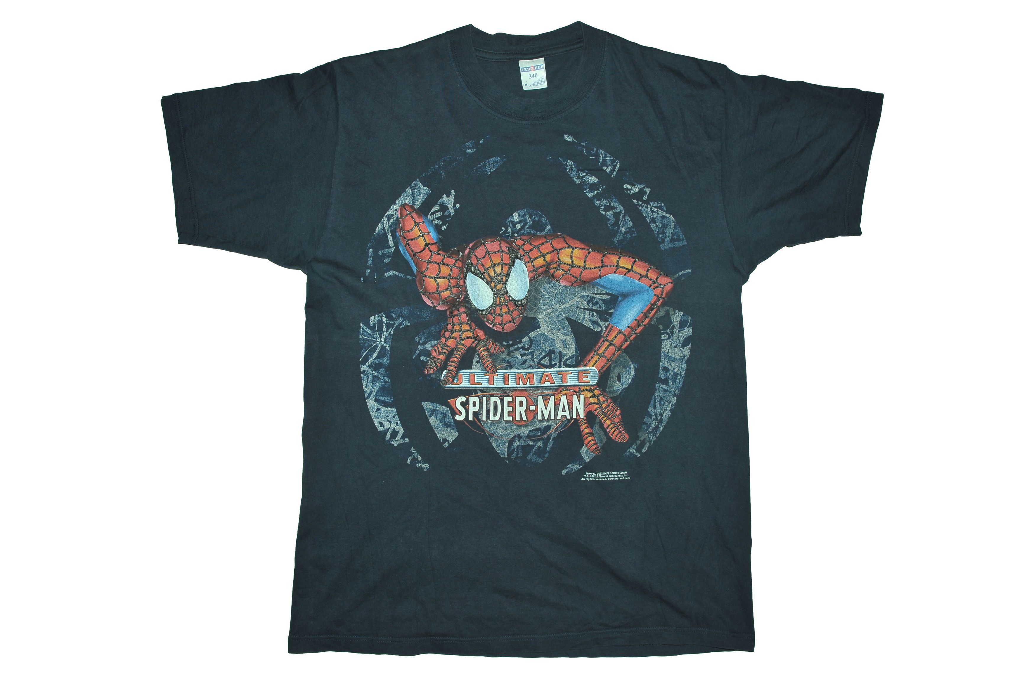 Vintage Vintage 2002 Ultimate Spider Man T-shirt Size US M / EU 48-50 / 2 - 1 Thumbnail