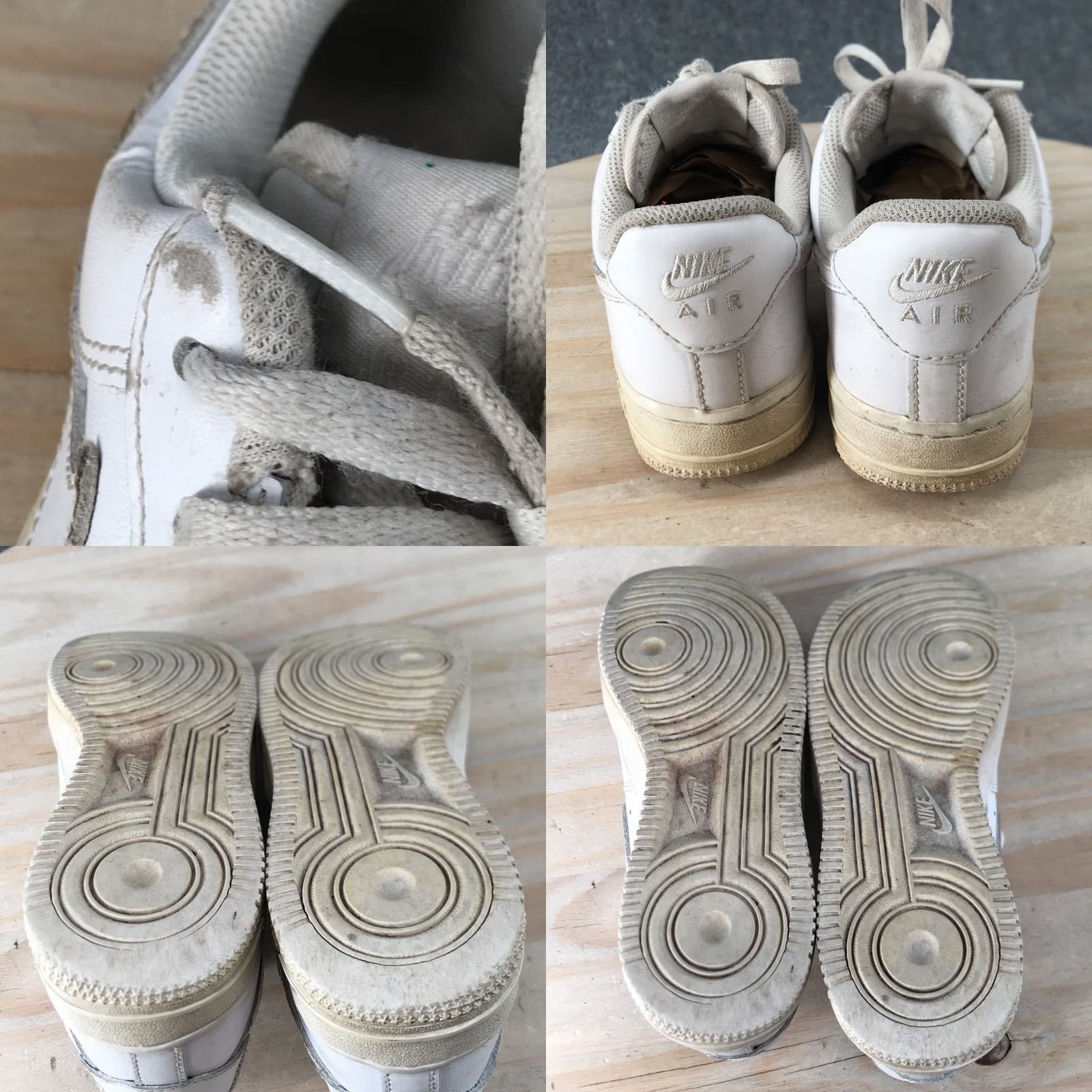 Nike Nike Air Force 1 Womens Low Top Sneakers White Faux Leather 315115-112 Size M / US 6-8 / IT 42-44 - 8 Thumbnail
