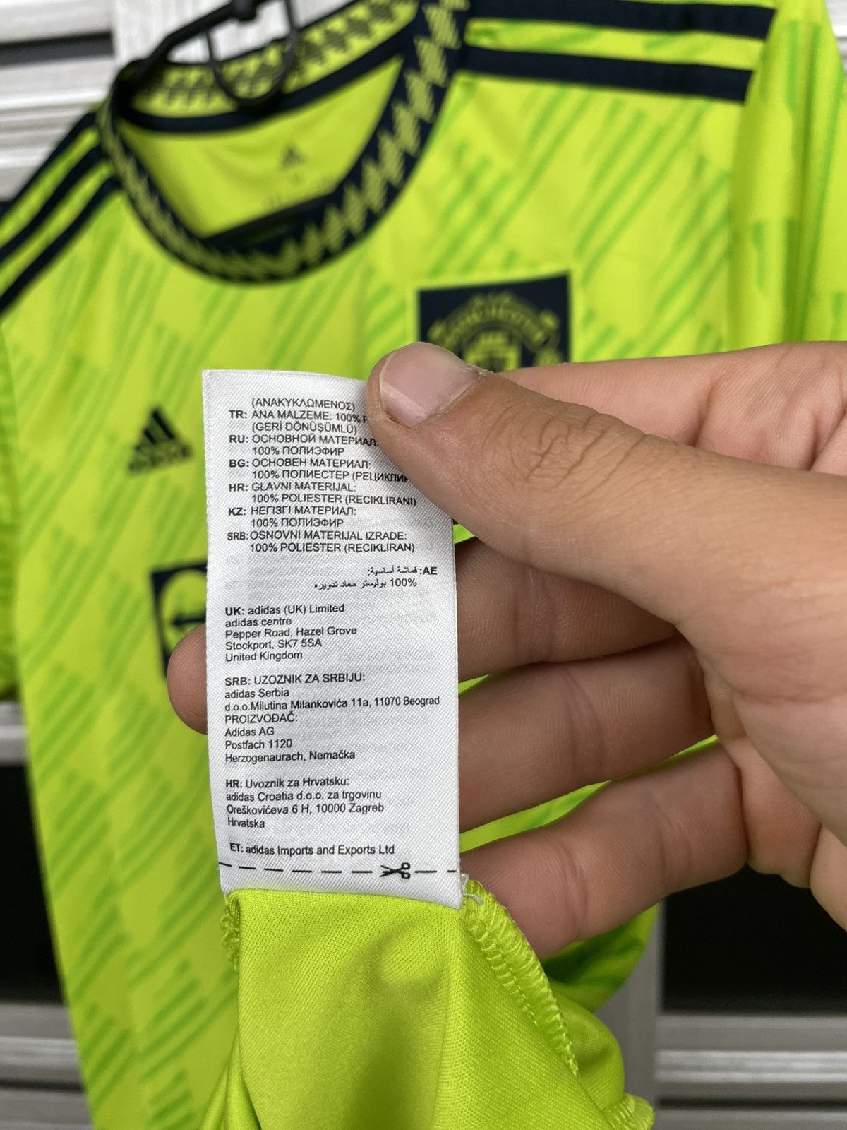 Adidas Adidas Manchester United 2022 2023 Third Jersey Football Kit Size US M / EU 48-50 / 2 - 17 Thumbnail