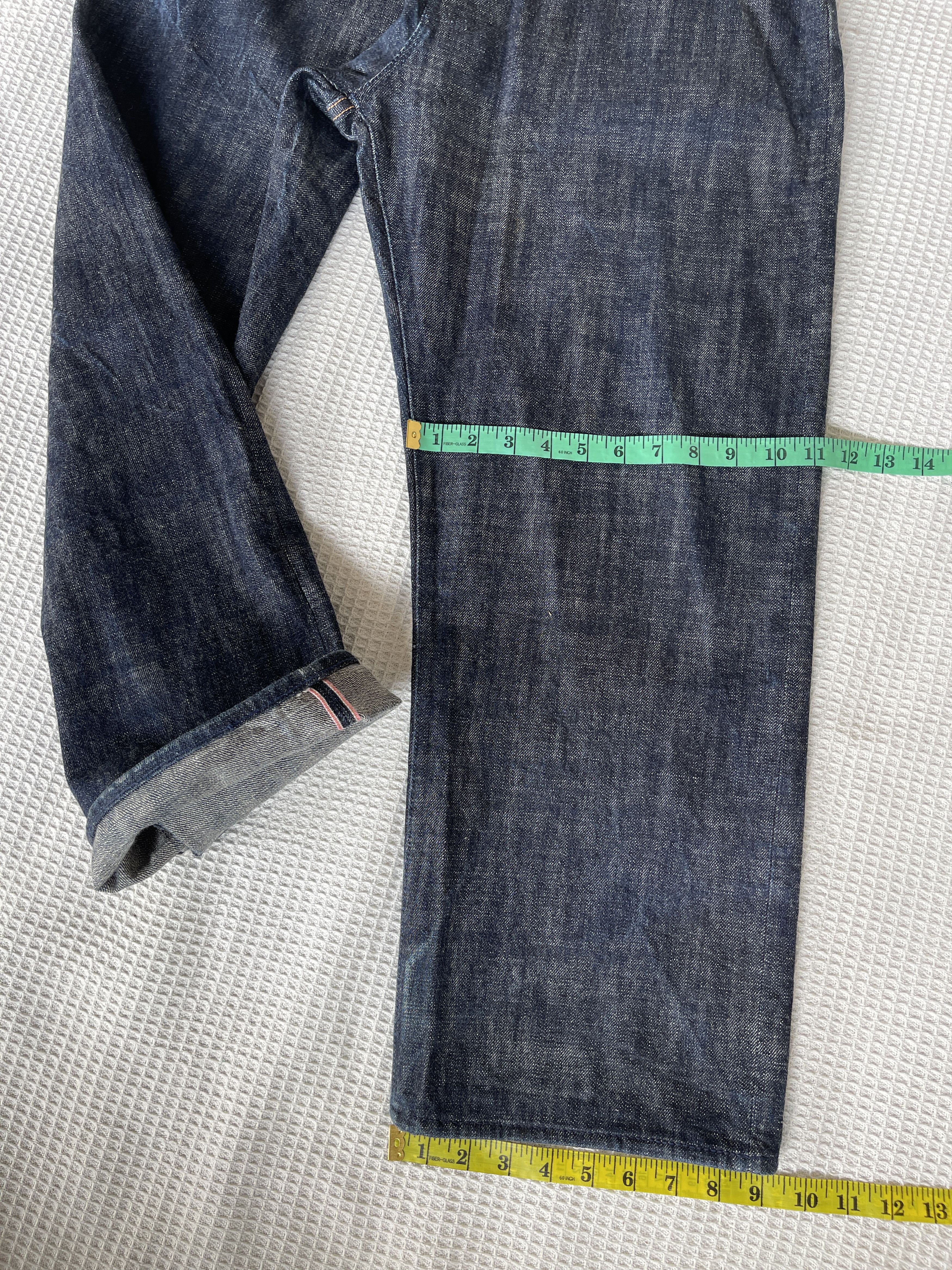 Evisu Designed Evisu Collaboration🔥Embroidered Selvedge Denim Size US 36 / EU 52 - 7 Thumbnail