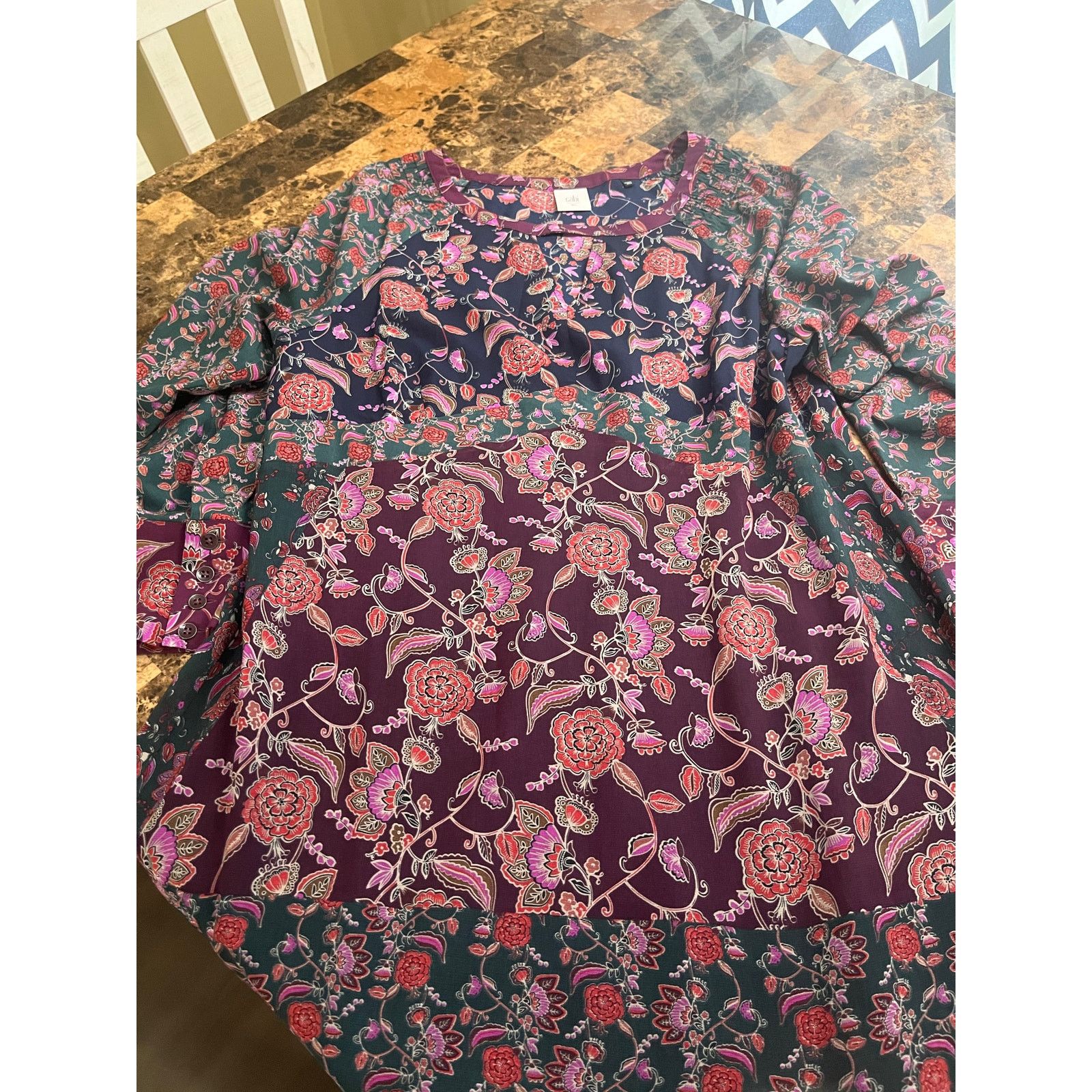 Other Cabi Festive Maxi Dress Size XL / US 12-14 / IT 48-50 - 2 Thumbnail