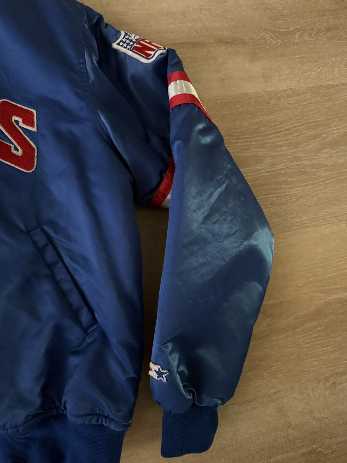 Starter Vintage New York Giants Starter Satin Jacket Size US L / EU 52-54 / 3 - 5 Thumbnail