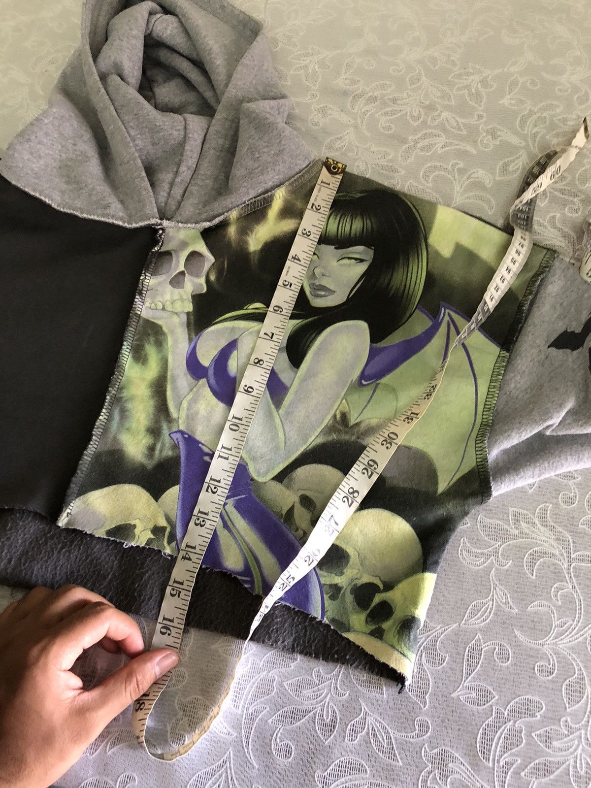 Seditionaries Rare🔥 New Girl Order x Night Mare Sweat Crop Top Sweater Size M / US 6-8 / IT 42-44 - 17 Thumbnail
