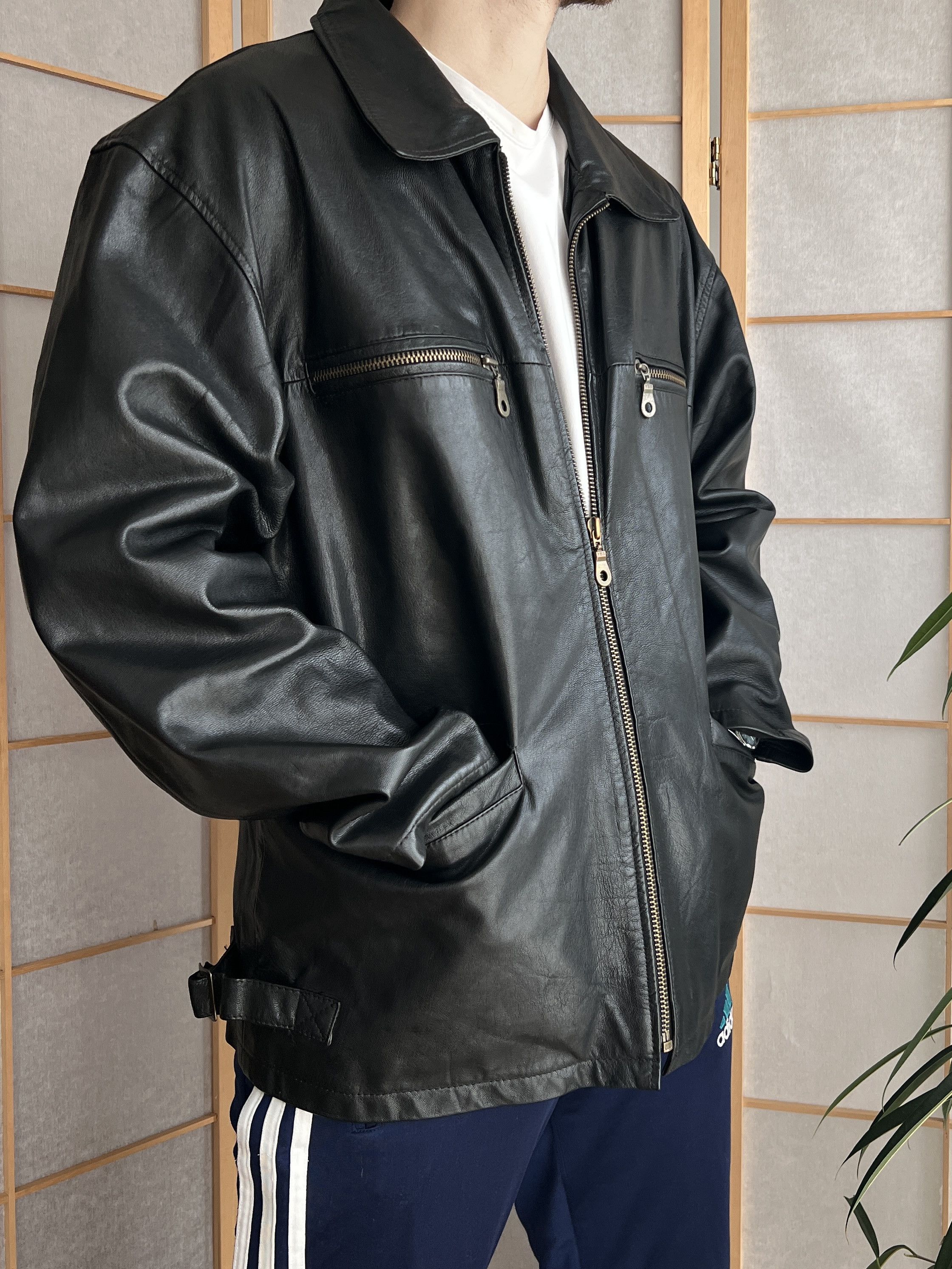 If Six Was Nine Japanese shine leather jacket 2000s rick owens kapital style Size US L / EU 52-54 / 3 - 1 Thumbnail