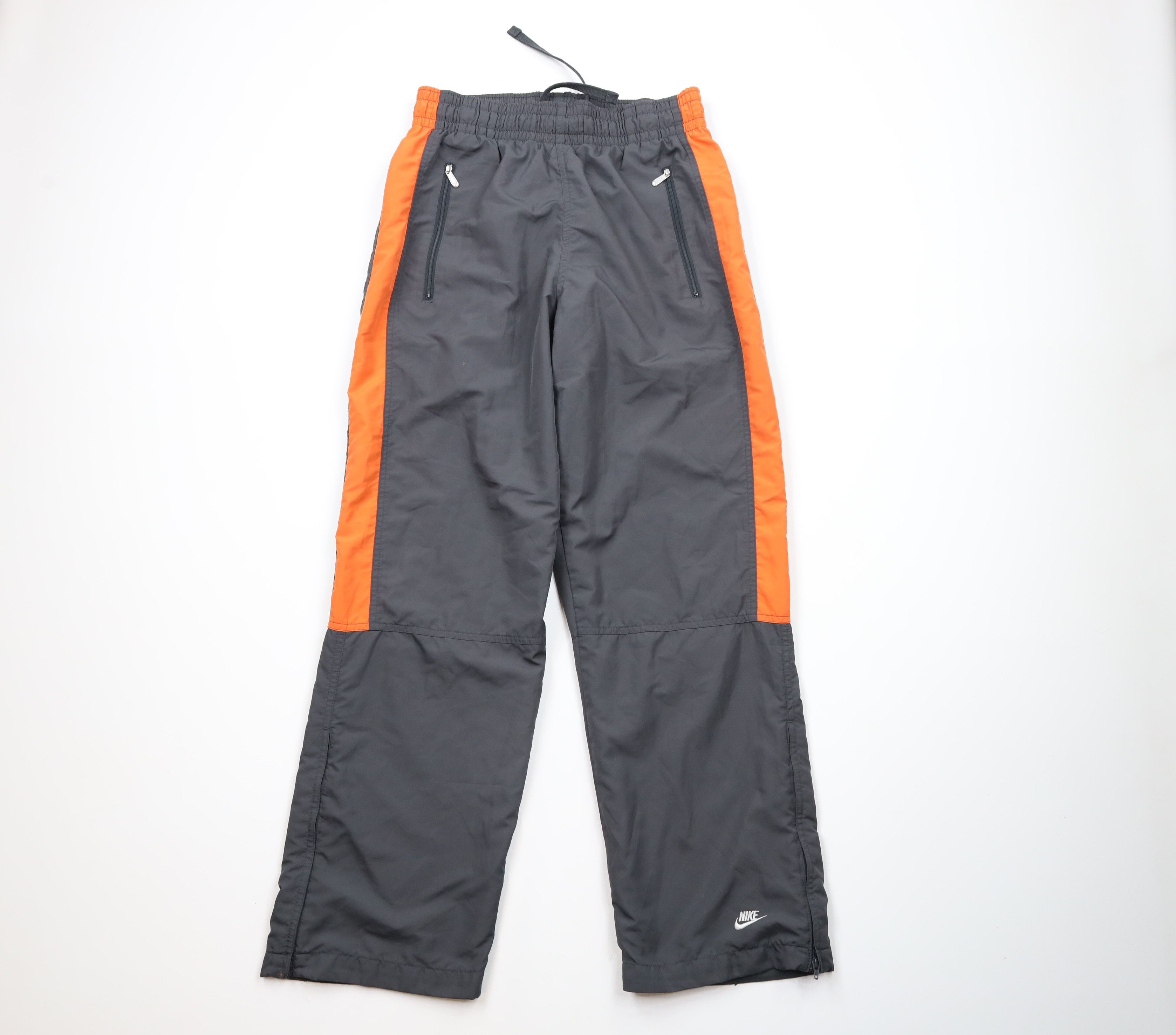 Nike × Vintage Vintage Nike Travis Scott Mini Swoosh Lined Wide Leg Pants Size US 32 / EU 48 - 1 Thumbnail