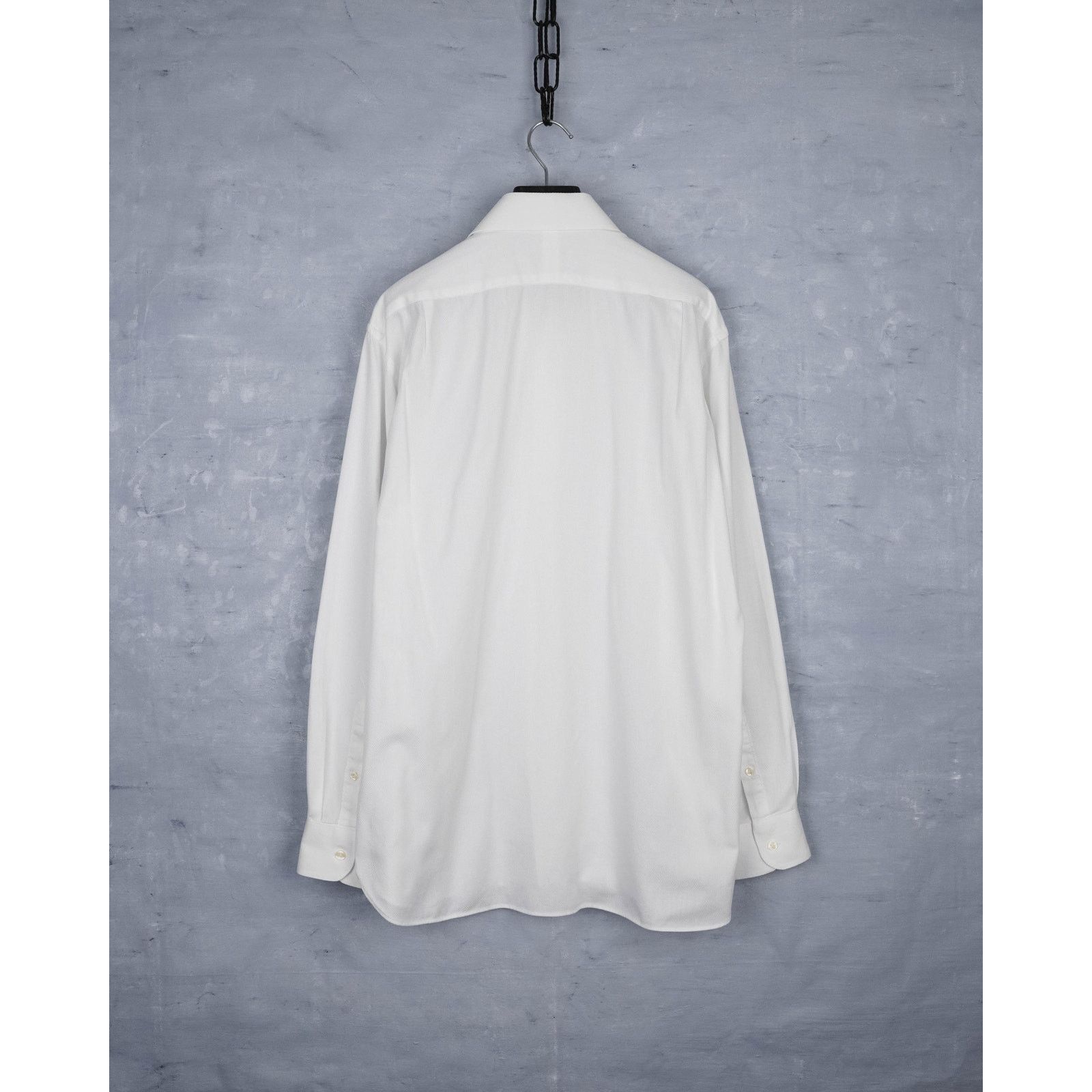 Burberry Burberry london white classic long sleeve button shirt Size US L / EU 52-54 / 3 - 5 Thumbnail