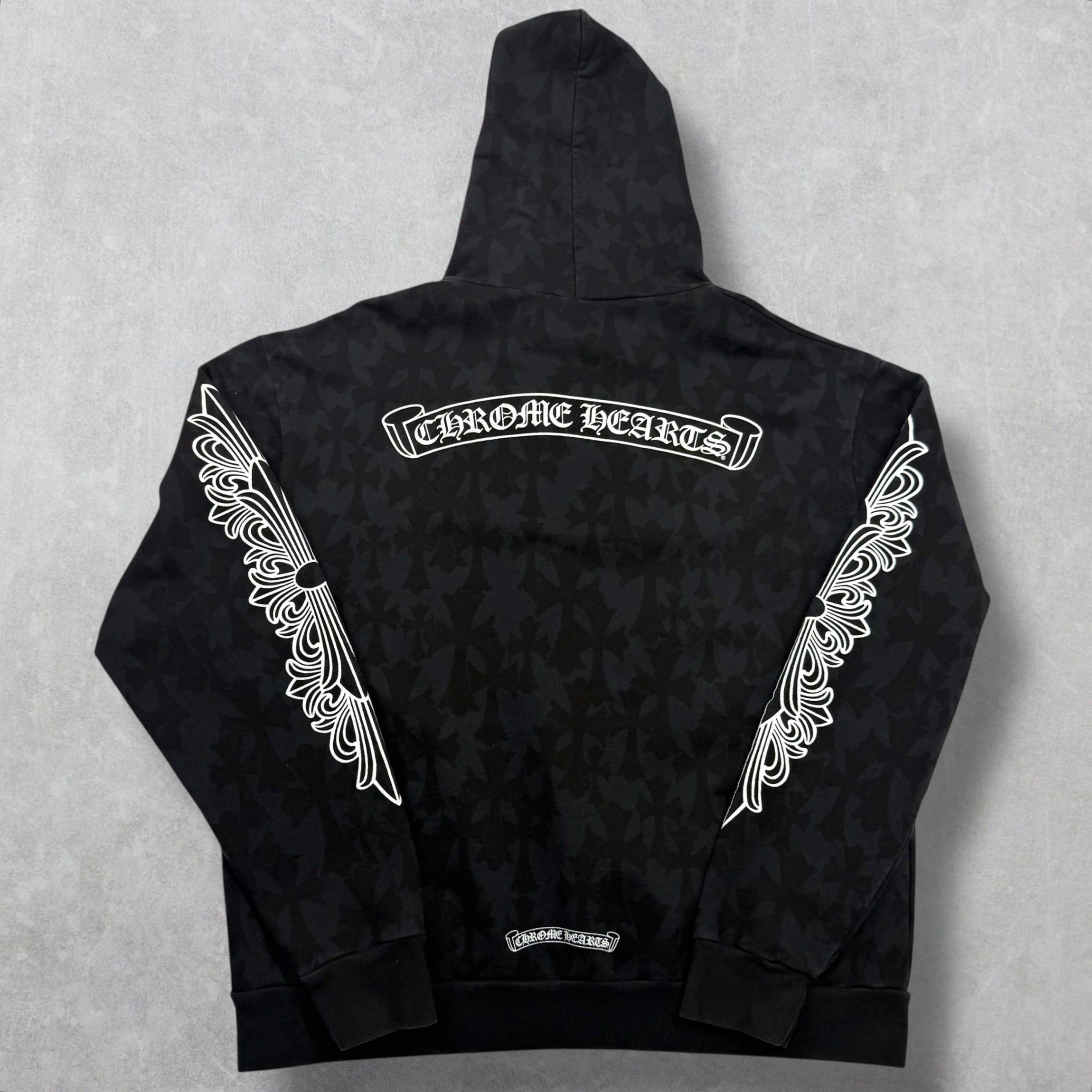 Chrome Hearts Chrome Hearts Monogram Cemetery Hoodie Small Size US S / EU 44-46 / 1 - 2 Thumbnail