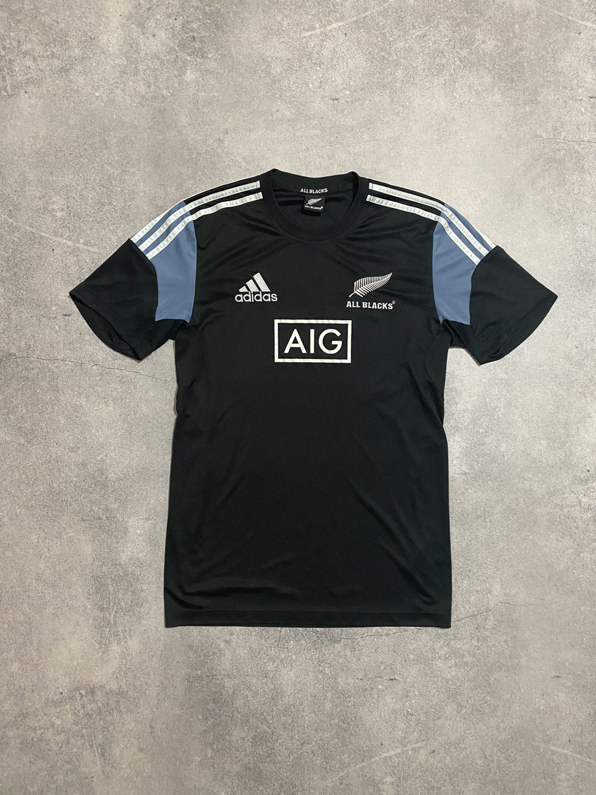 Adidas × All Blacks Adidas New Zealand 2014 All Blacks Training Rugby Shirt Size US M / EU 48-50 / 2 - 1 Thumbnail