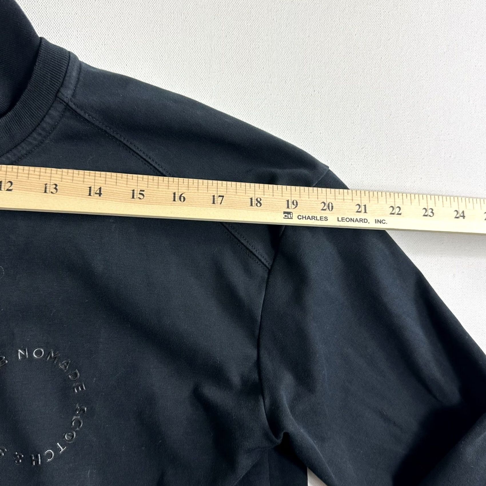 Scotch & Soda Scotch & Soda Club Nonade 1/2 Zip Pullover Sweatshirt Black Size M Mens Men’s Size US M / EU 48-50 / 2 - 7 Thumbnail