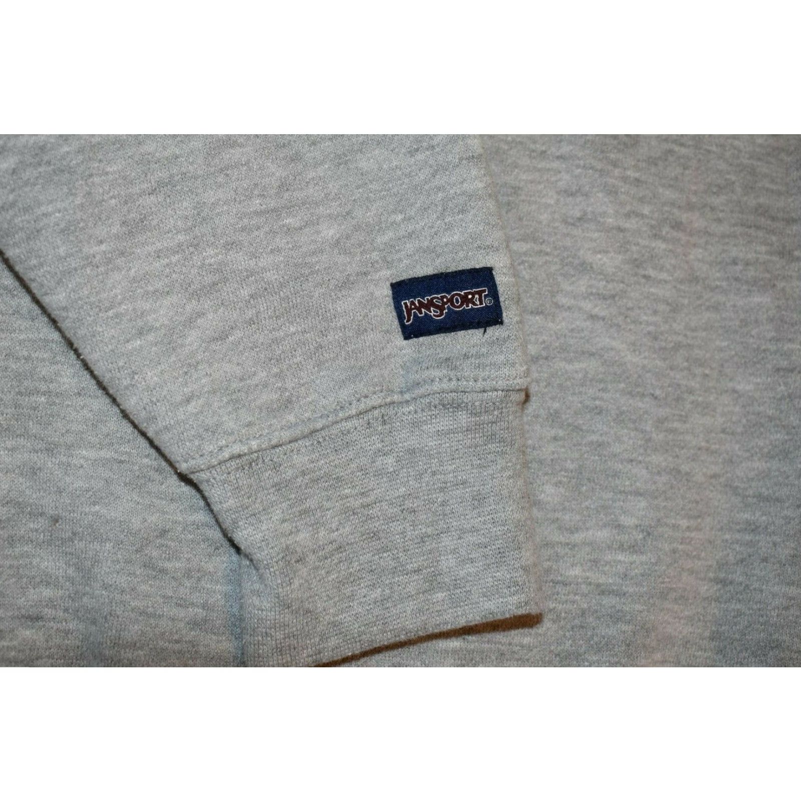 Jansport VINTAGE Jansport West Point Mom Sweatshirt Pullover Size Medium Gray Size M / US 6-8 / IT 42-44 - 7 Thumbnail