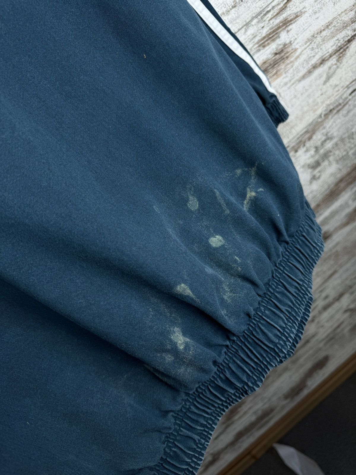 Adidas × Vintage Mens Vintage distressed Adidas rugby sweatshirt rare y2k Size US L / EU 52-54 / 3 - 8 Thumbnail