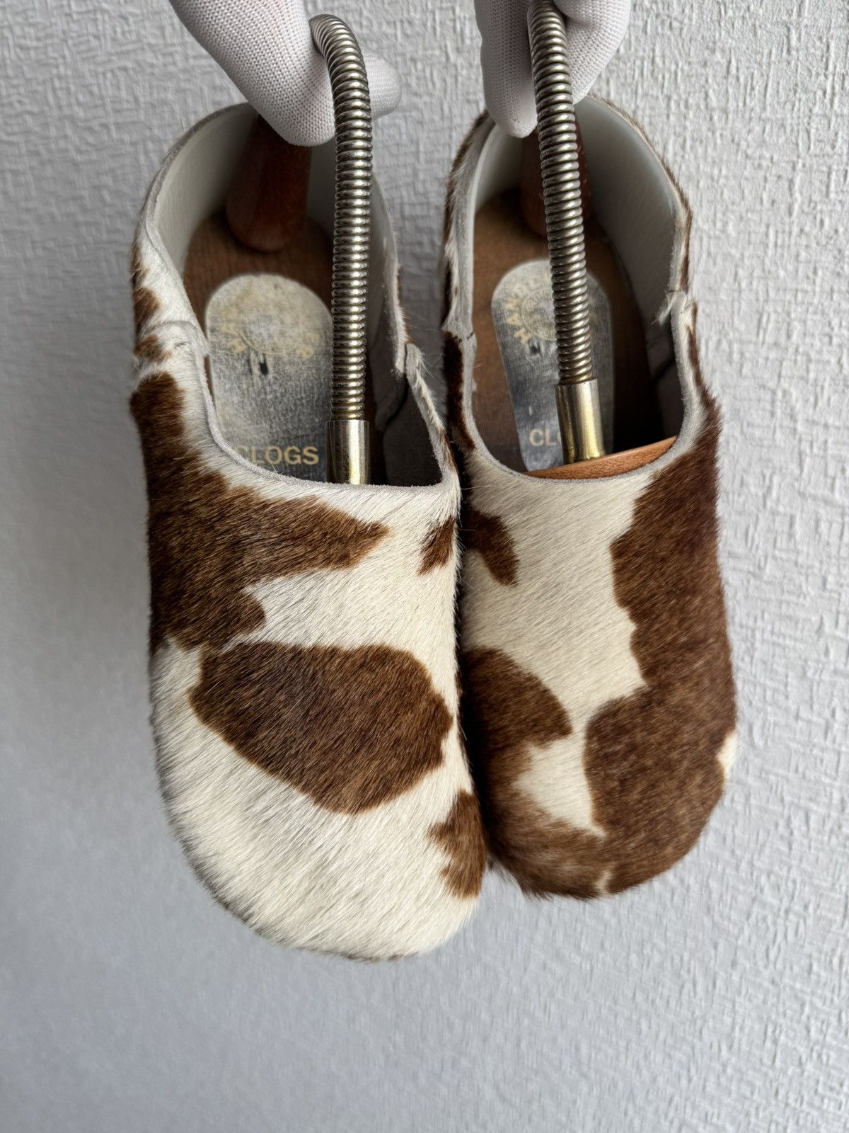 Handmade × Japanese Brand × Vintage Clogs Pascal Fur Cow Ankle Boot Y2K style Size US 9 / IT 39 - 2 Thumbnail