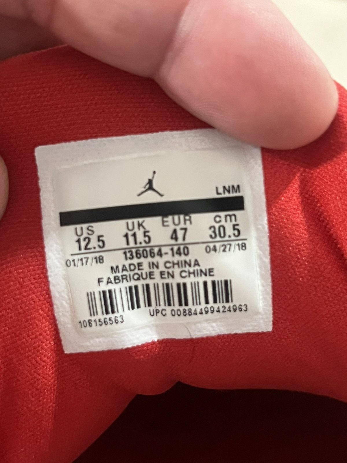 Jordan Brand Jordan 3 Retro “International Flight” Size US 12.5 / EU 45-46 - 6 Thumbnail