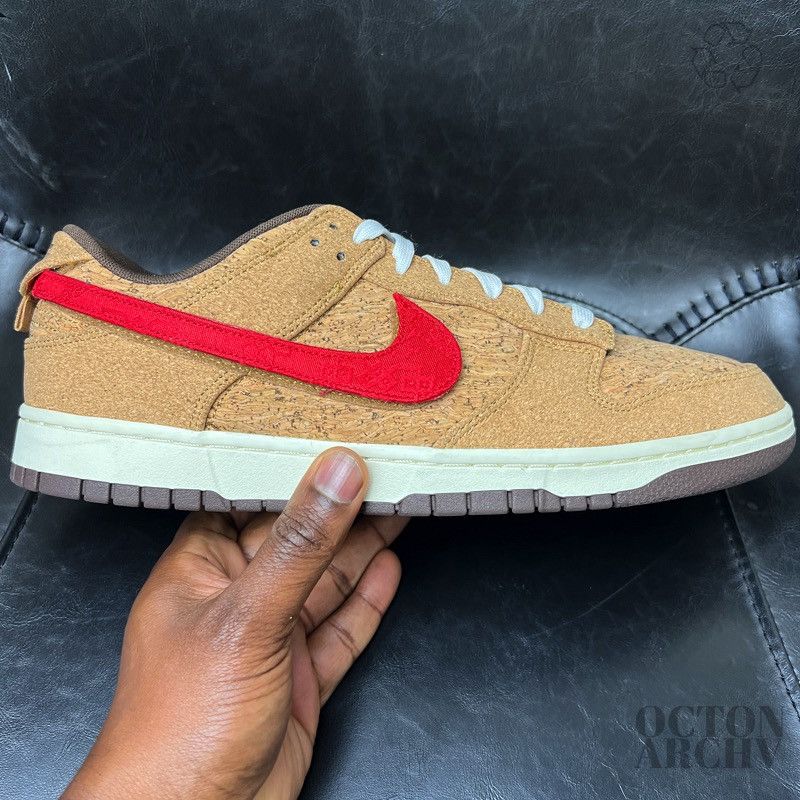 Nike CLOT x Nike Dunk Low SP ‘Cork’ Size US 12 / EU 45 - 10 Thumbnail