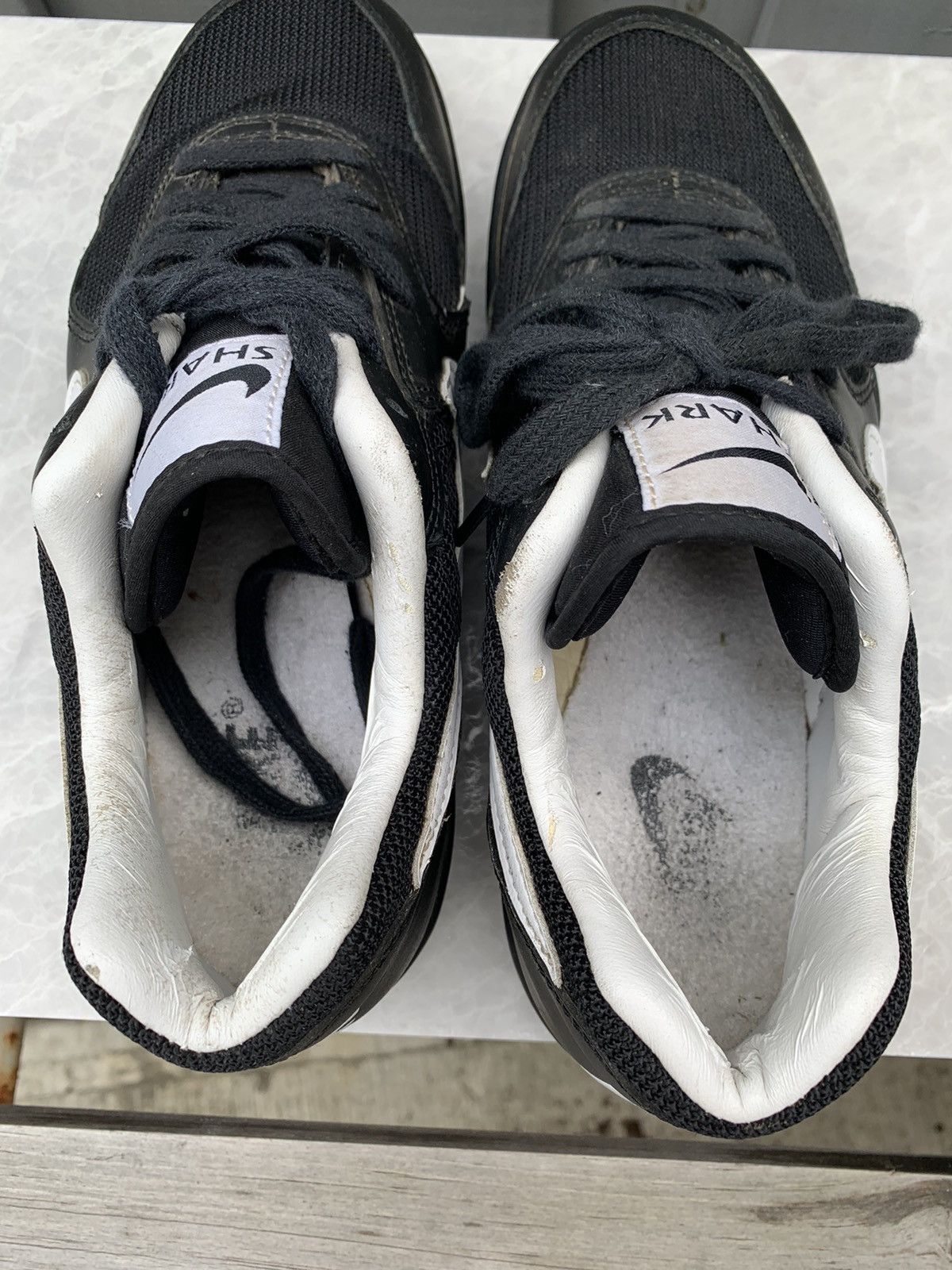 Nike × Vintage 1995 Nike Shark Cleats 90s Vintage Sport Sneaker Baseball Size US 8 / EU 41 - 12 Thumbnail