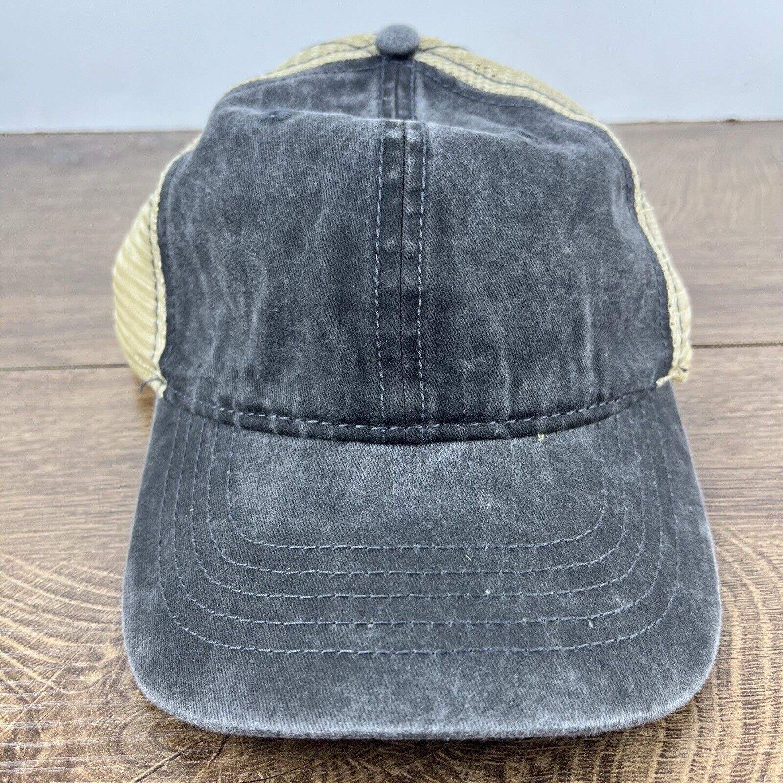 Other Plain Gray Baseball Hat Gray Adjustable Hat Gray Baseball Ha Size ONE SIZE - 4 Thumbnail
