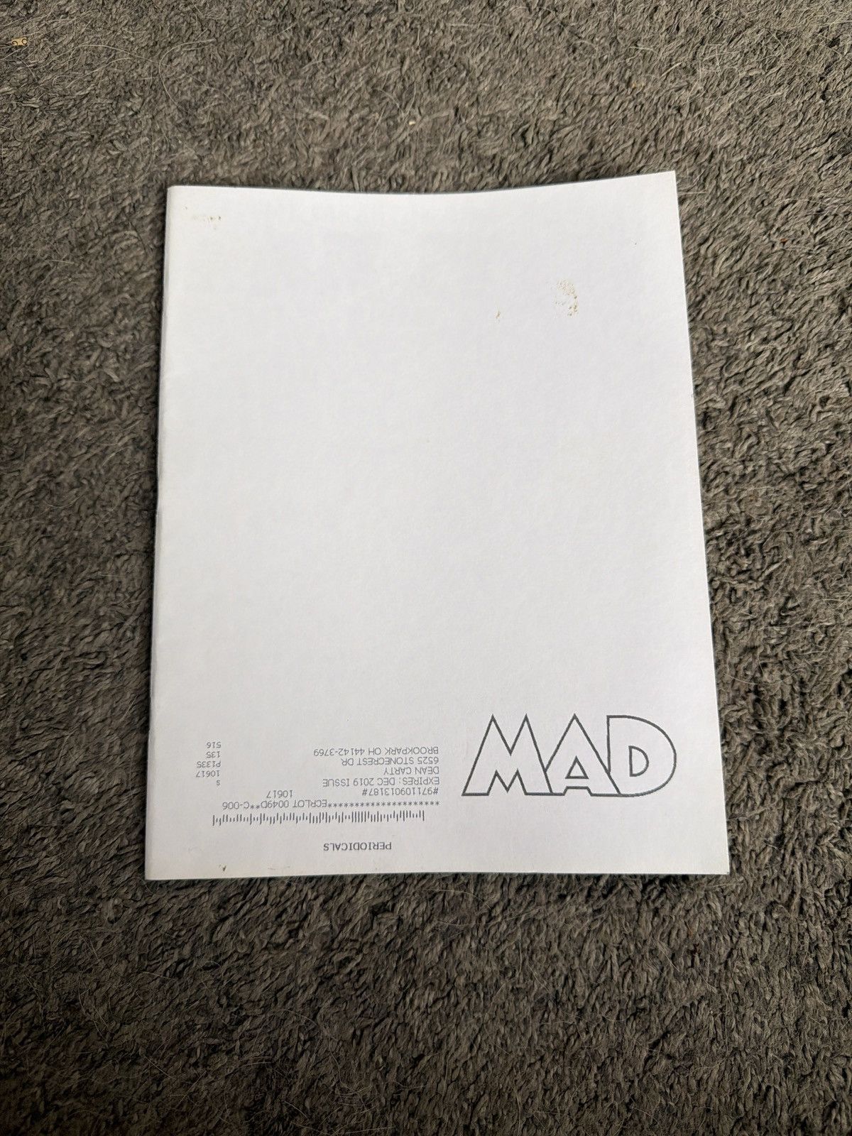 Hypebeast 2019 Mad Magazine No. 9 Size ONE SIZE - 1 Thumbnail