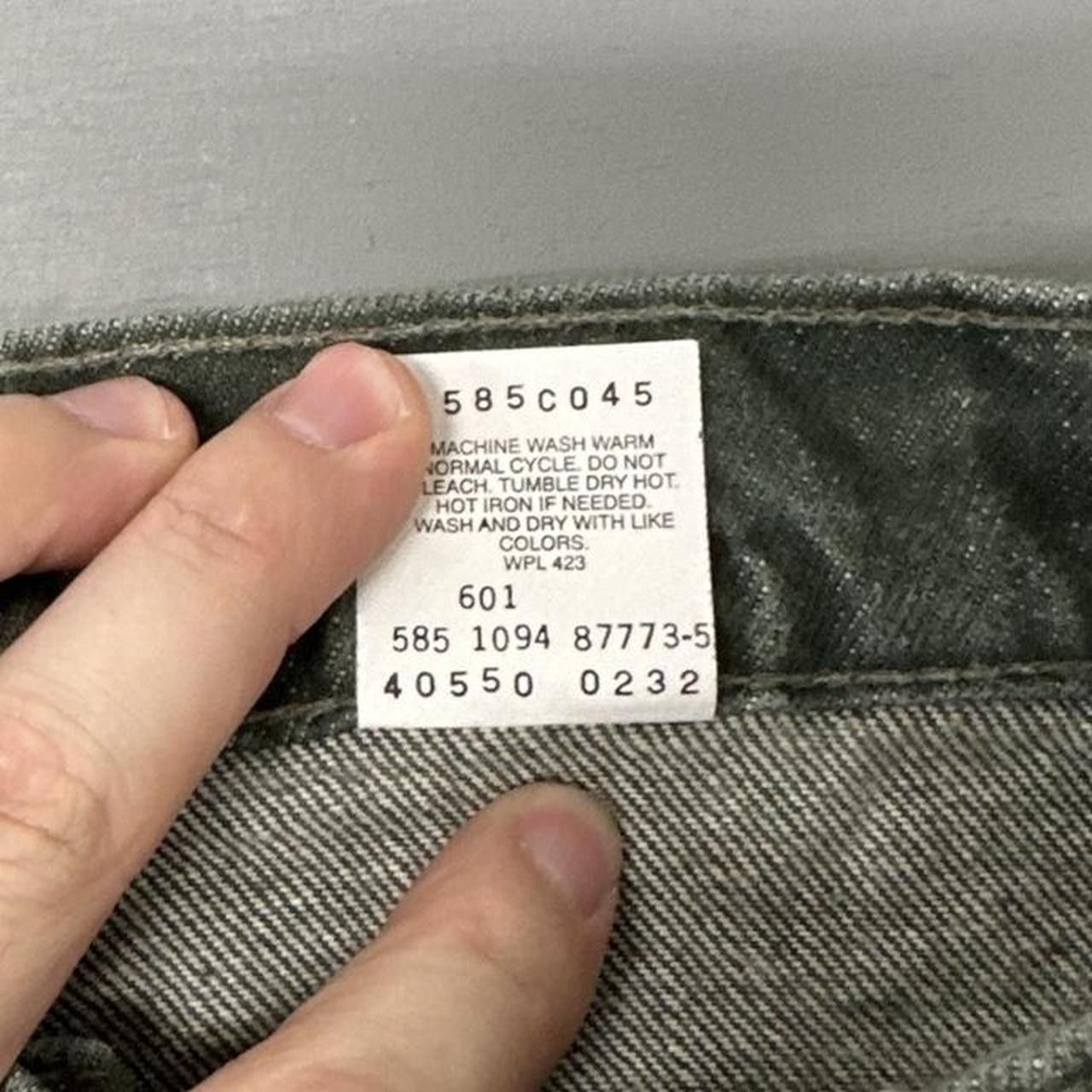 Levi's × Levi's Vintage Clothing Vintage Orange Tab Levi’s 550 Green Jeans 30 x 29 Size US 30 / EU 46 - 5 Thumbnail